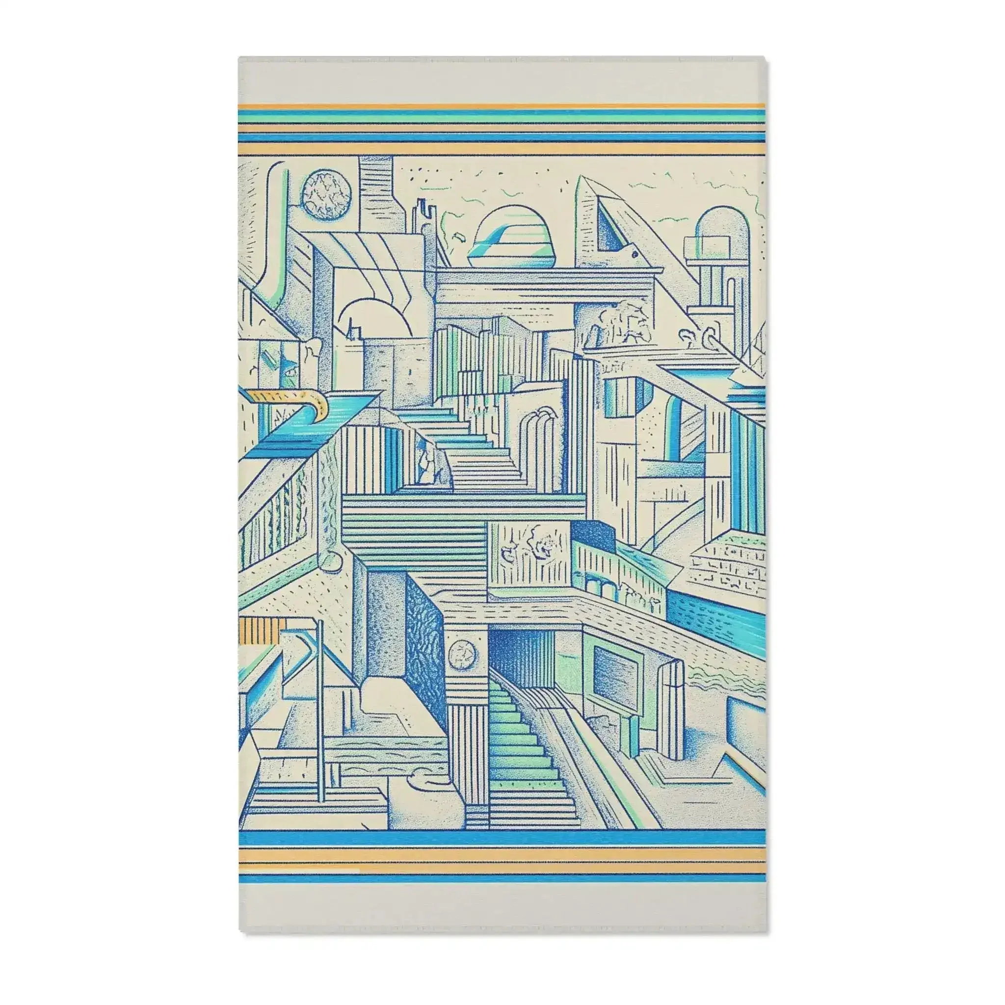 Escher Echo Accent Rug