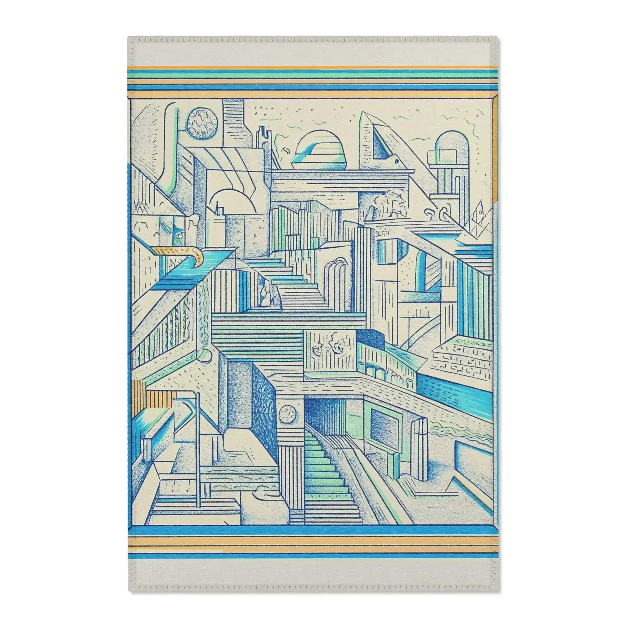 Escher Echo Accent Rug - Image 3