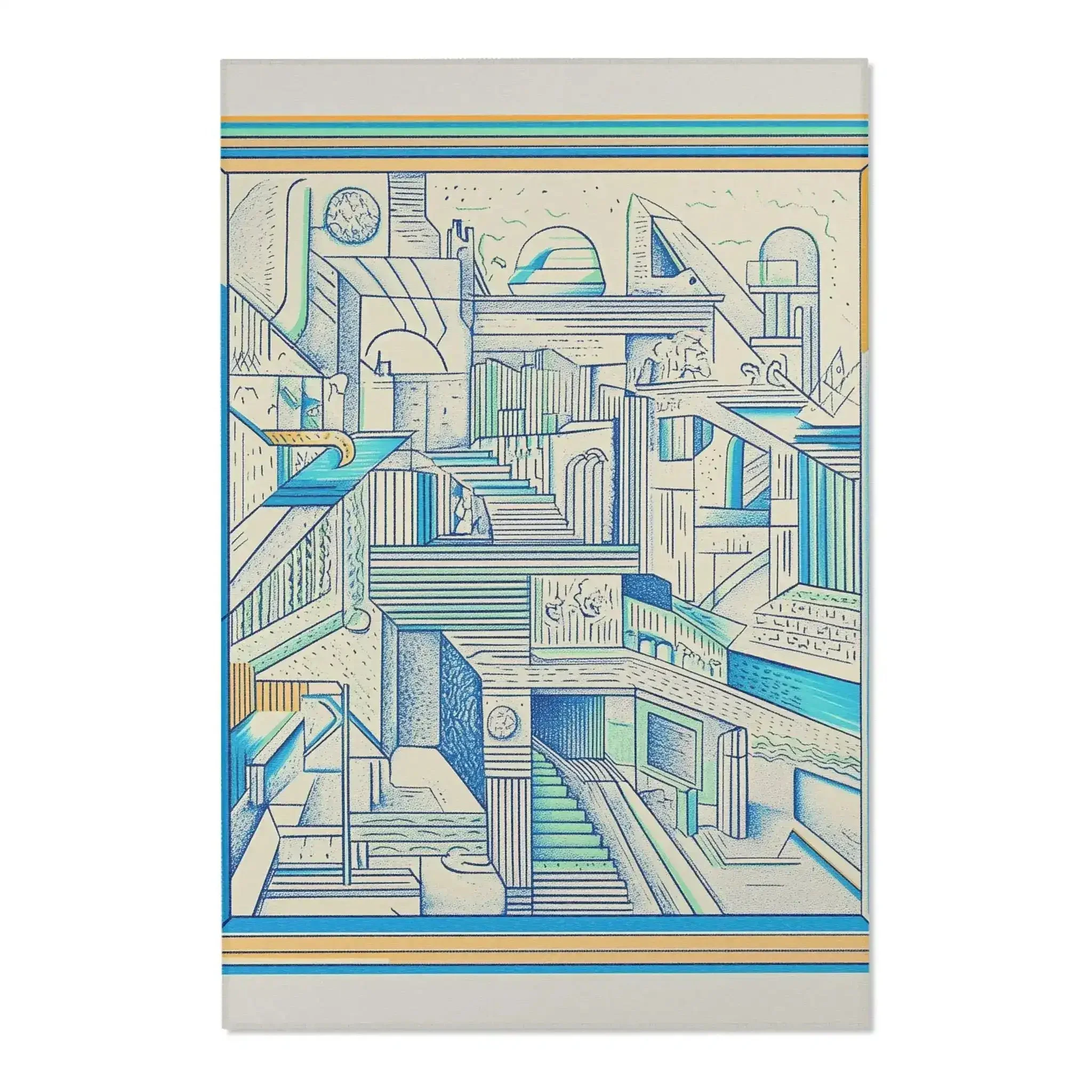 Escher Echo Accent Rug - Image 4