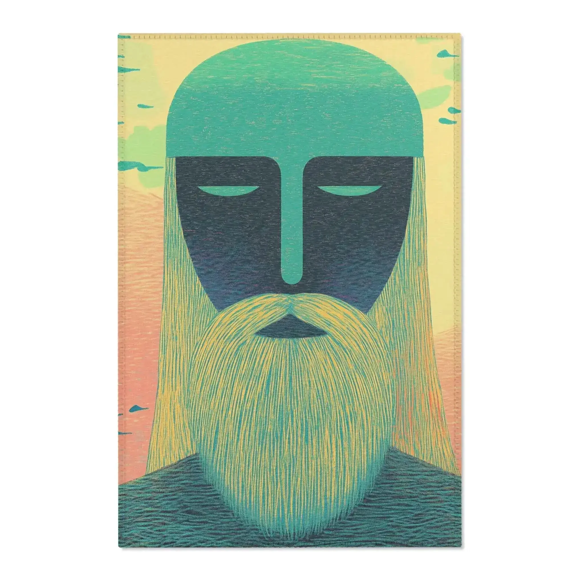 Ethereal Guardian Accent Rug – A Bold & Mystical Statement - Image 2