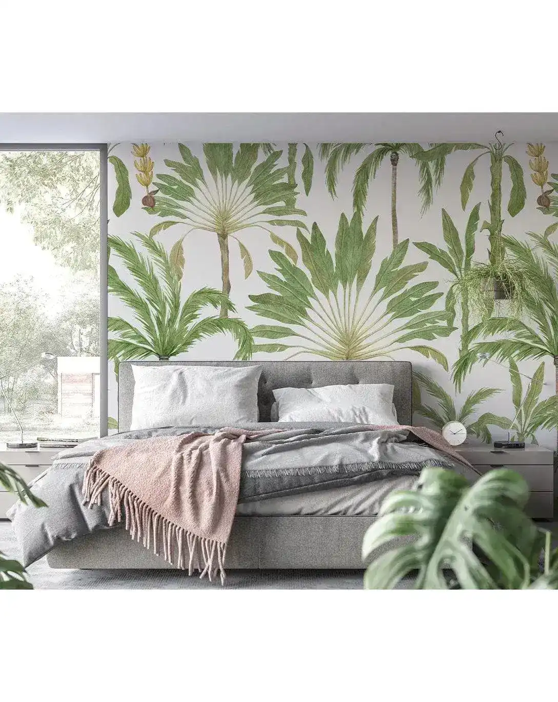 Exotic Palms Tropical Wall Mural - Image 5