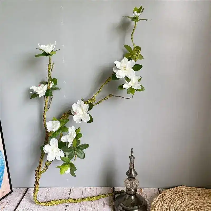 Extra Large White Azalea Flower Branch - Image 5