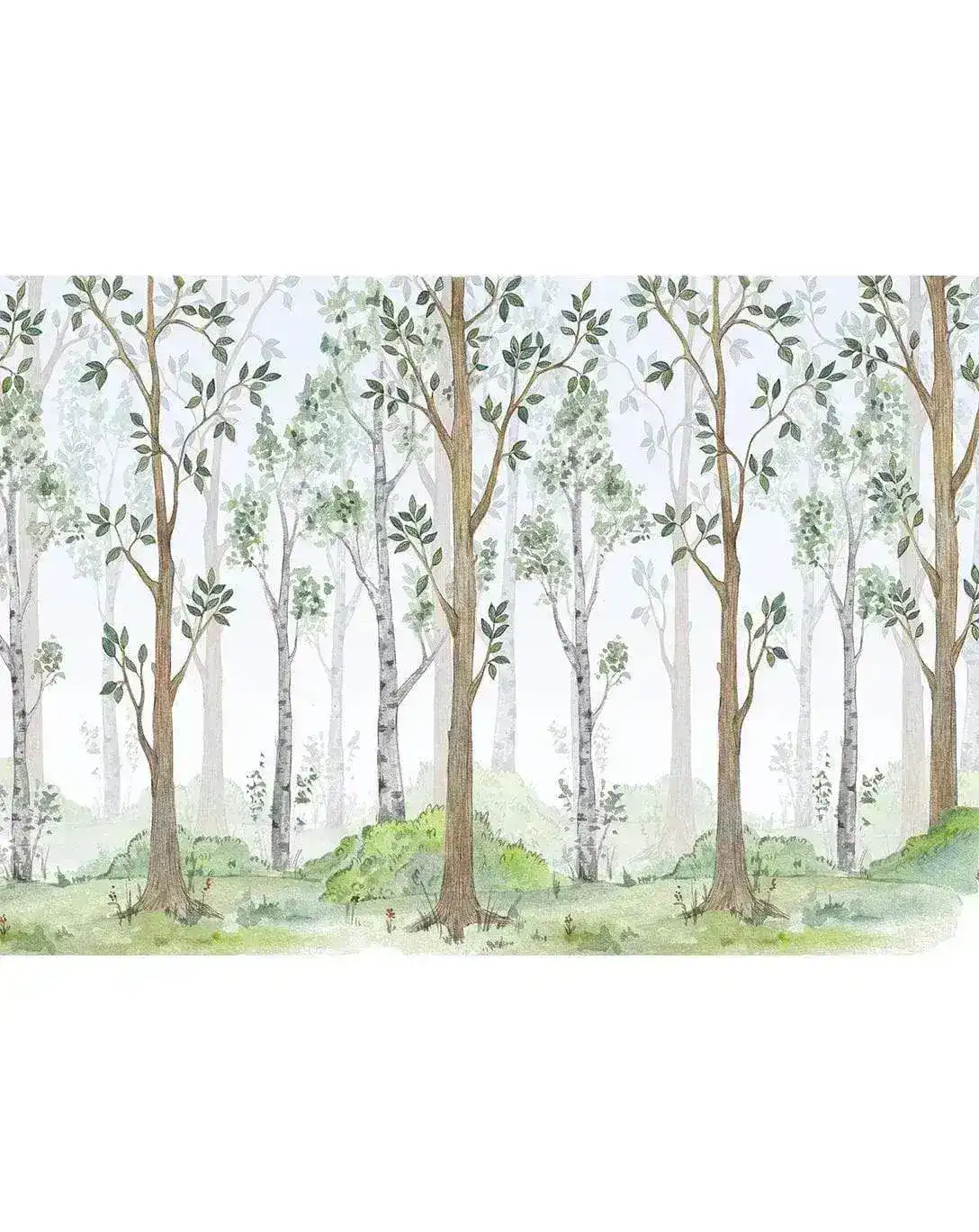 Fairy Misty Forest Kids Room Wall Mural - Image 3