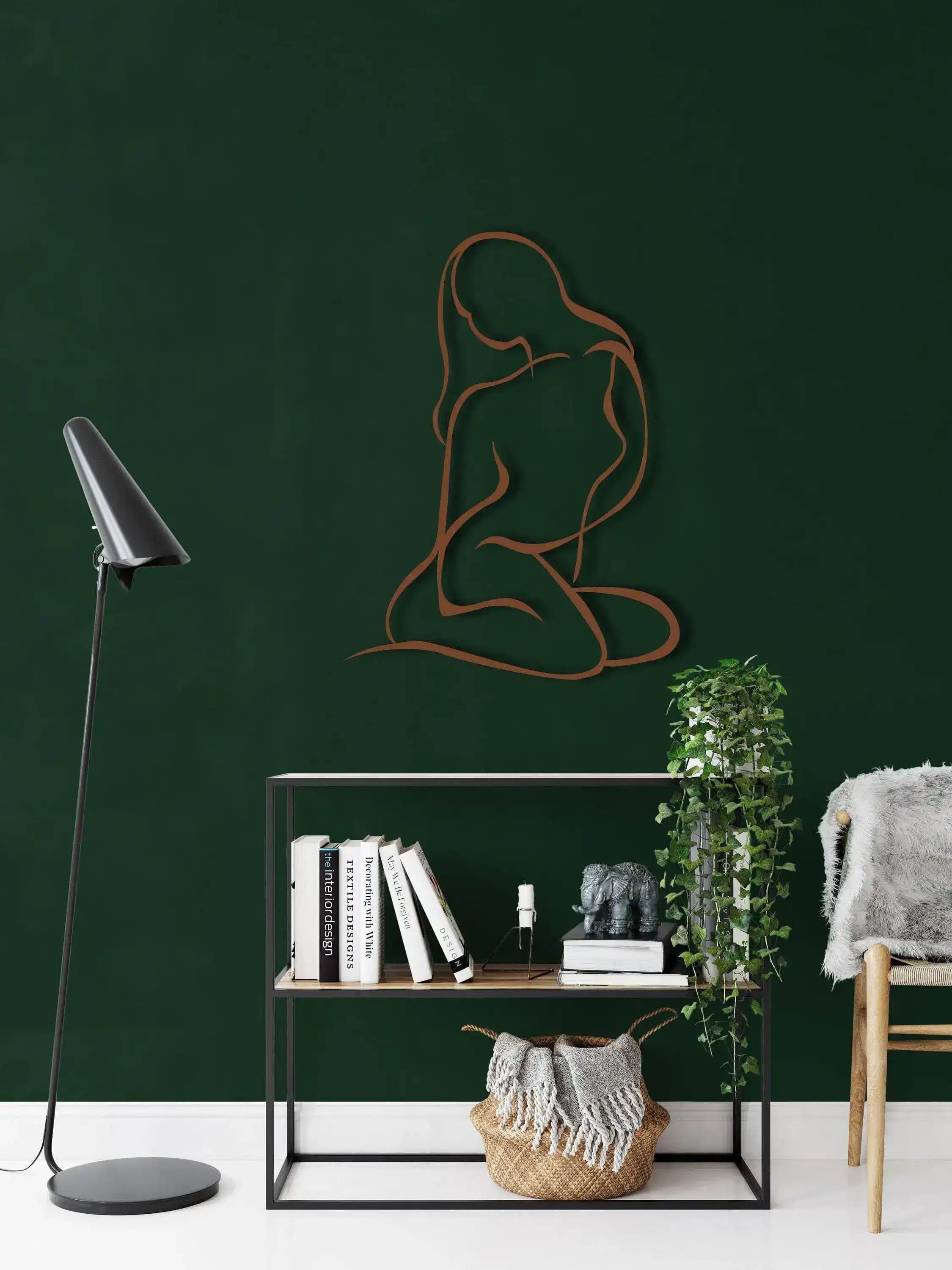 Female Body Beauty Metal Wall Decor - Image 10