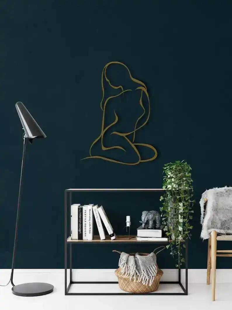 Female Body Beauty Metal Wall Decor - Image 2