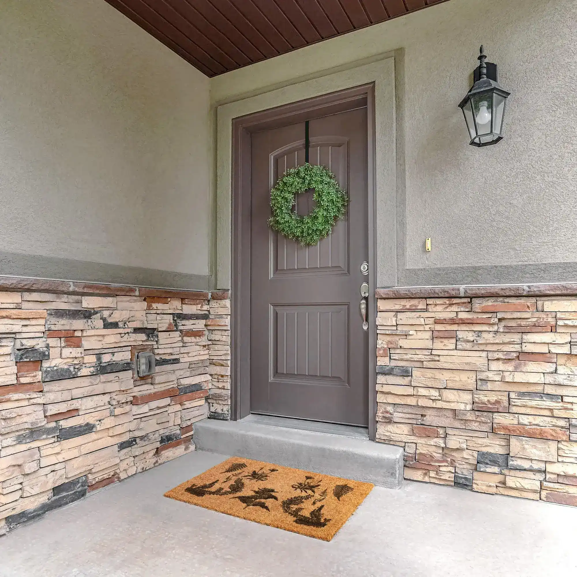 Ferns and Flowers Door Mat - Image 3