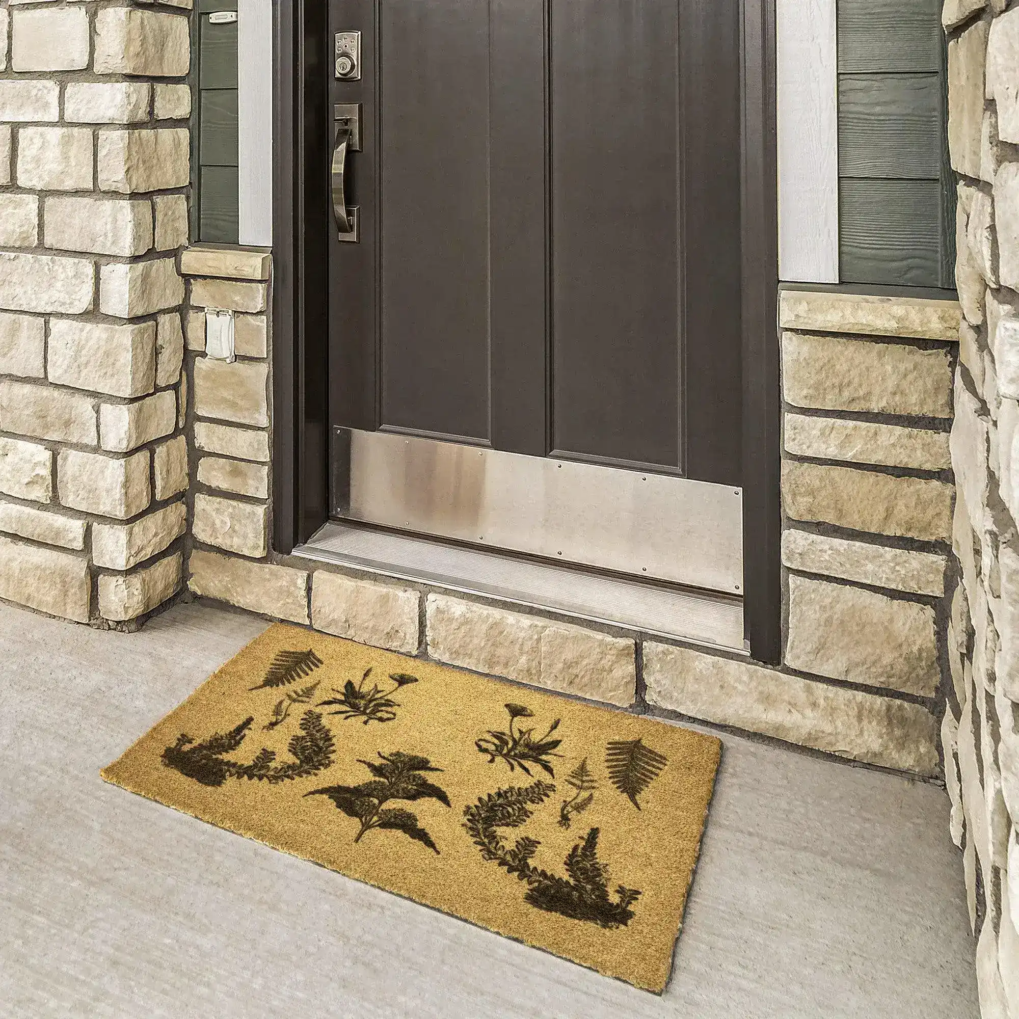 Ferns and Flowers Door Mat - Image 4