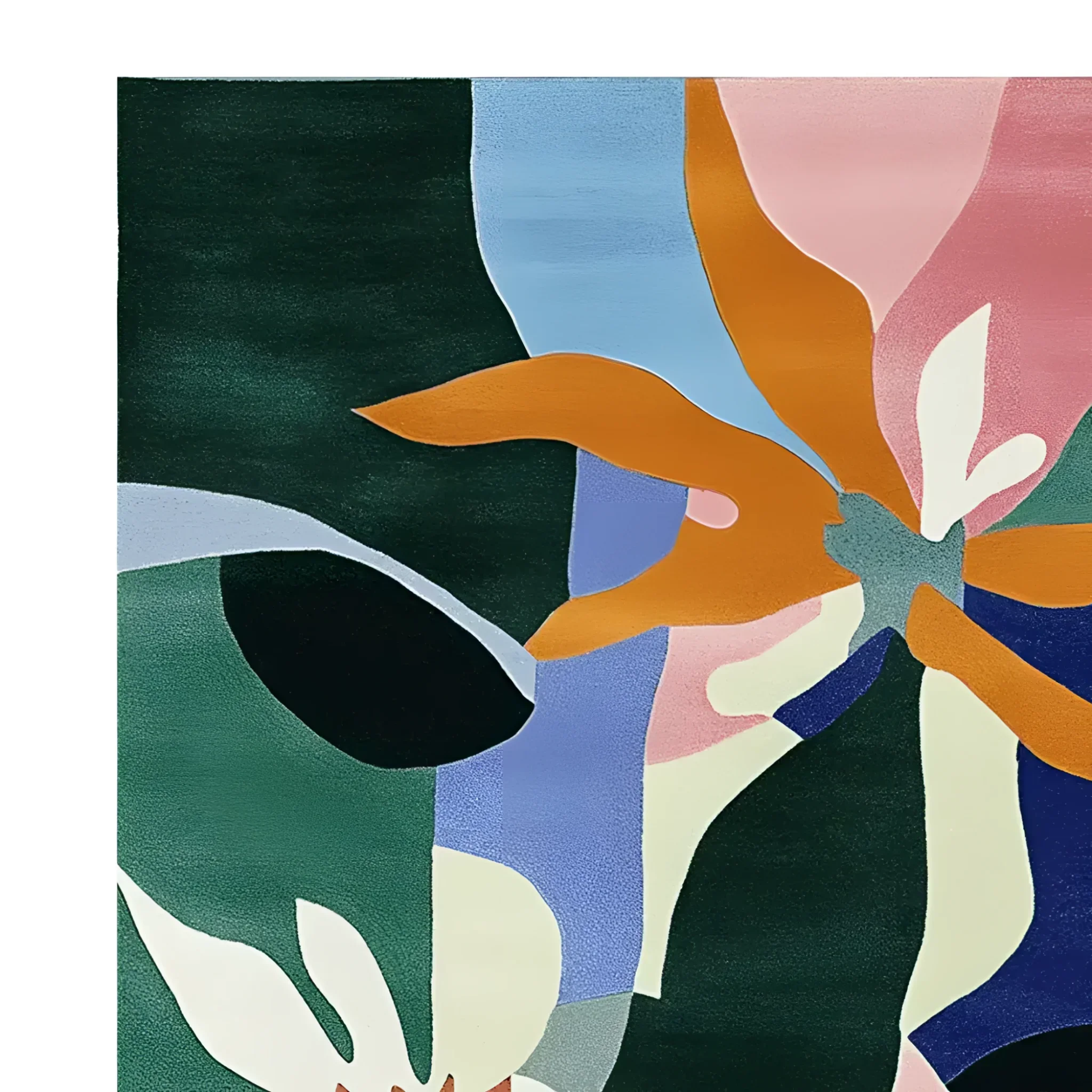 Flora Flutter Hand Tufted Rug 8 x 10 ft - Image 13