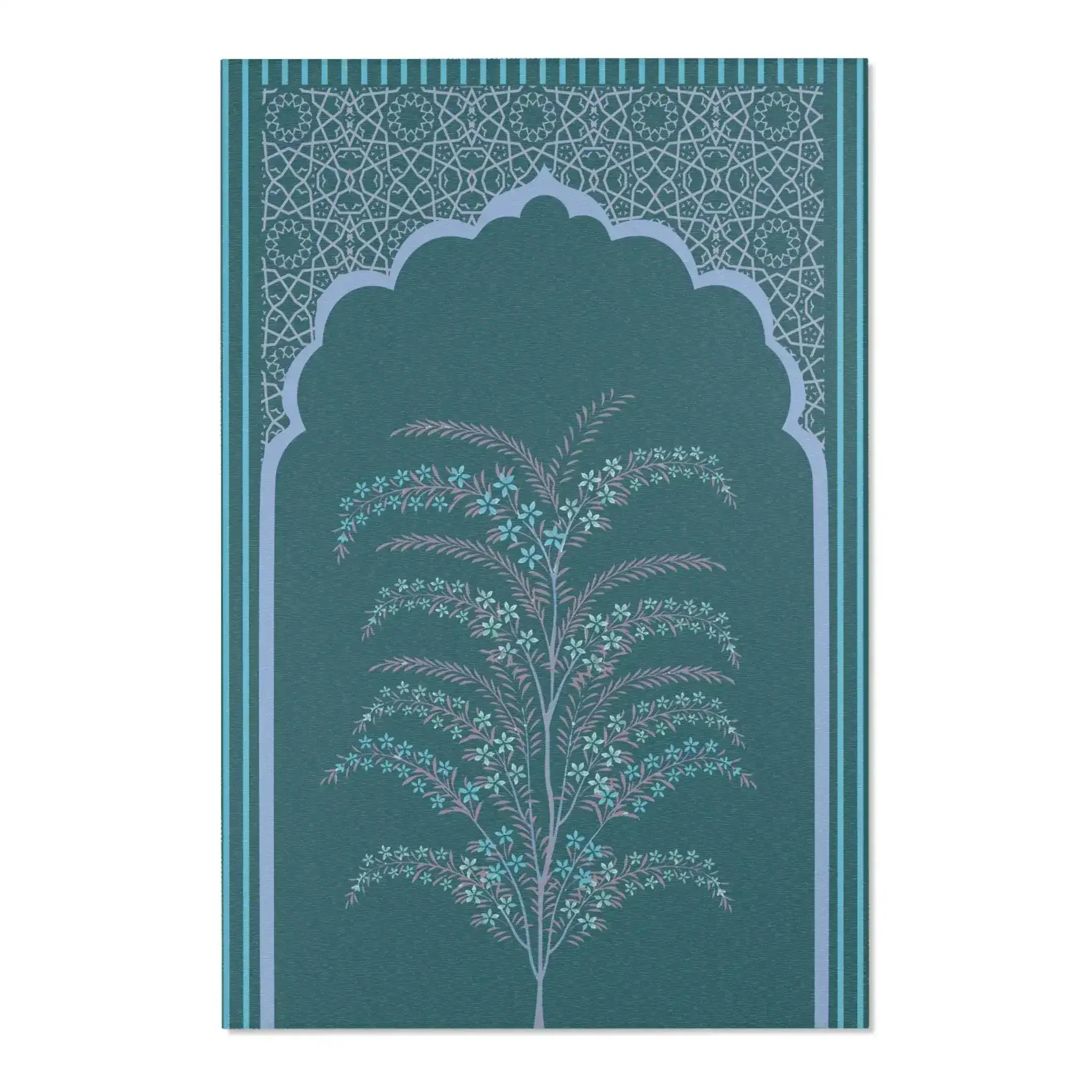 Floral Archway Boho Accent Rug - Image 3
