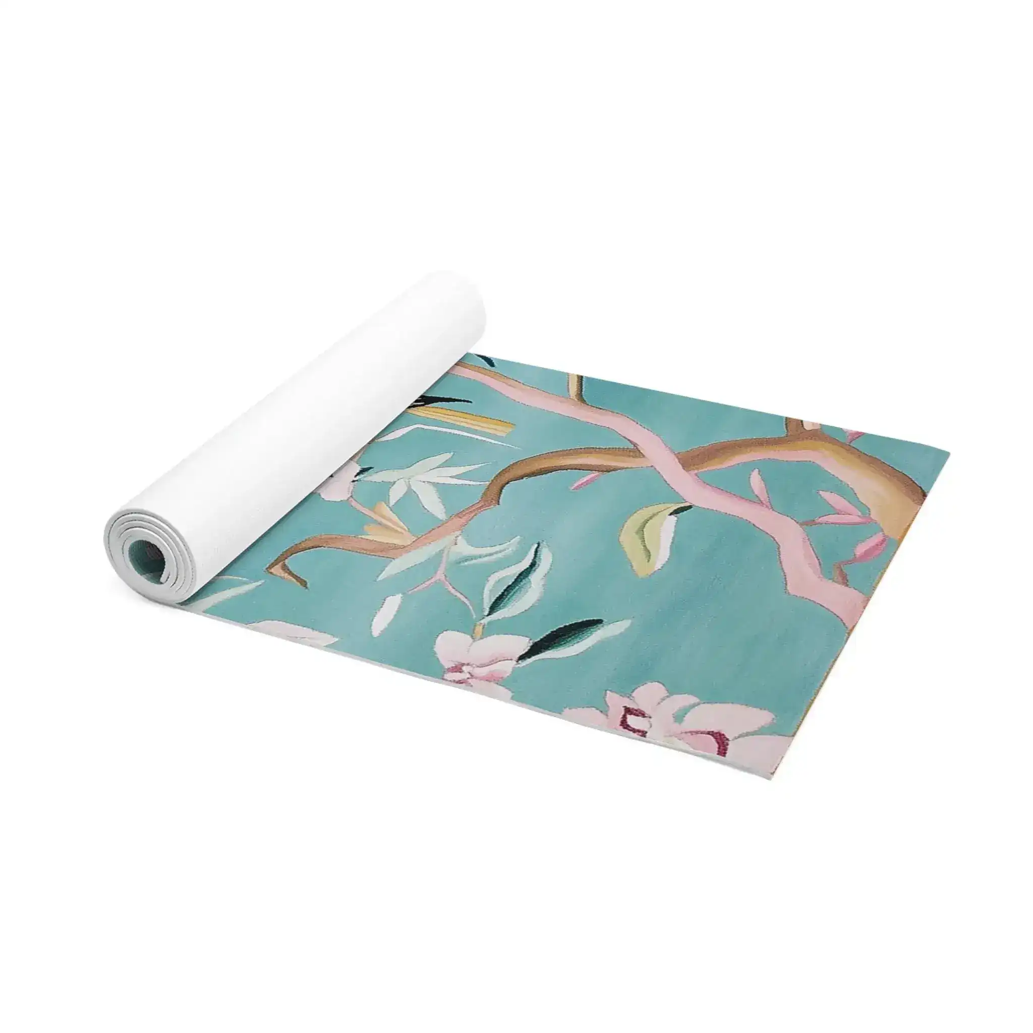 Floral Birds Yoga Mat - Image 4