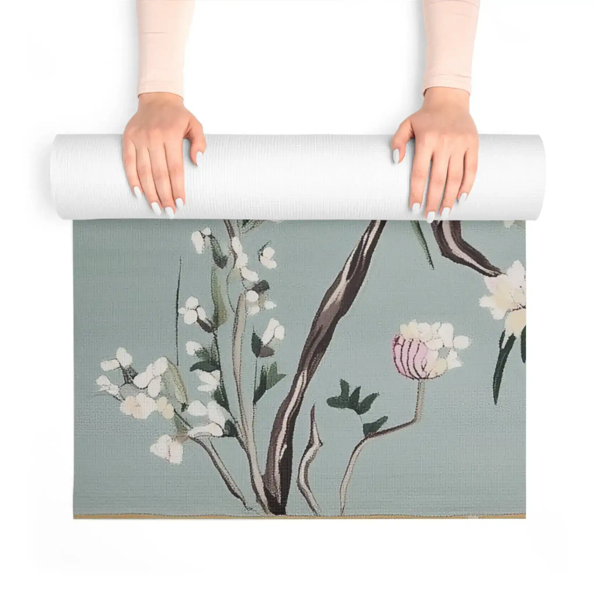 Floral Branches Yoga Mat - Image 2