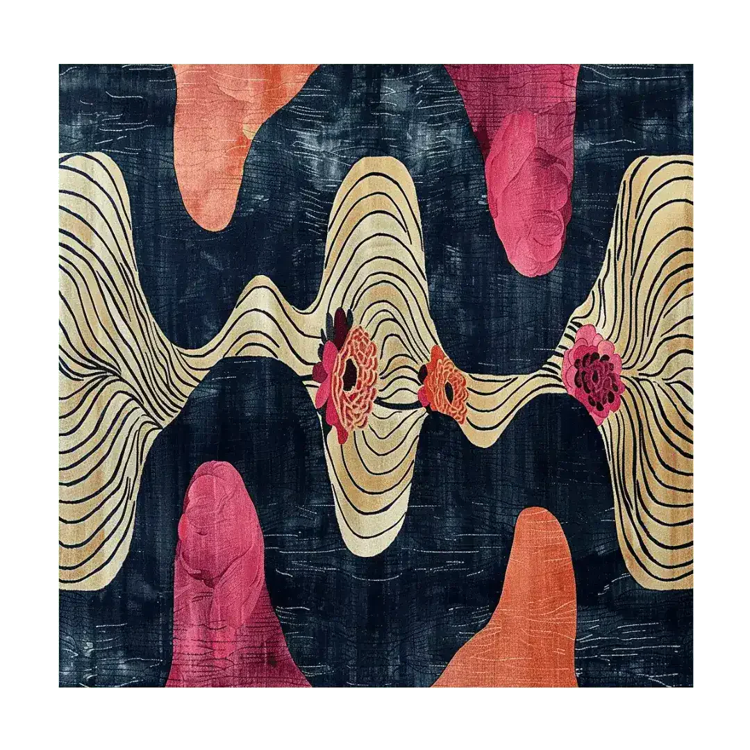 Floral Drift Hand Tufted Rug - Image 3
