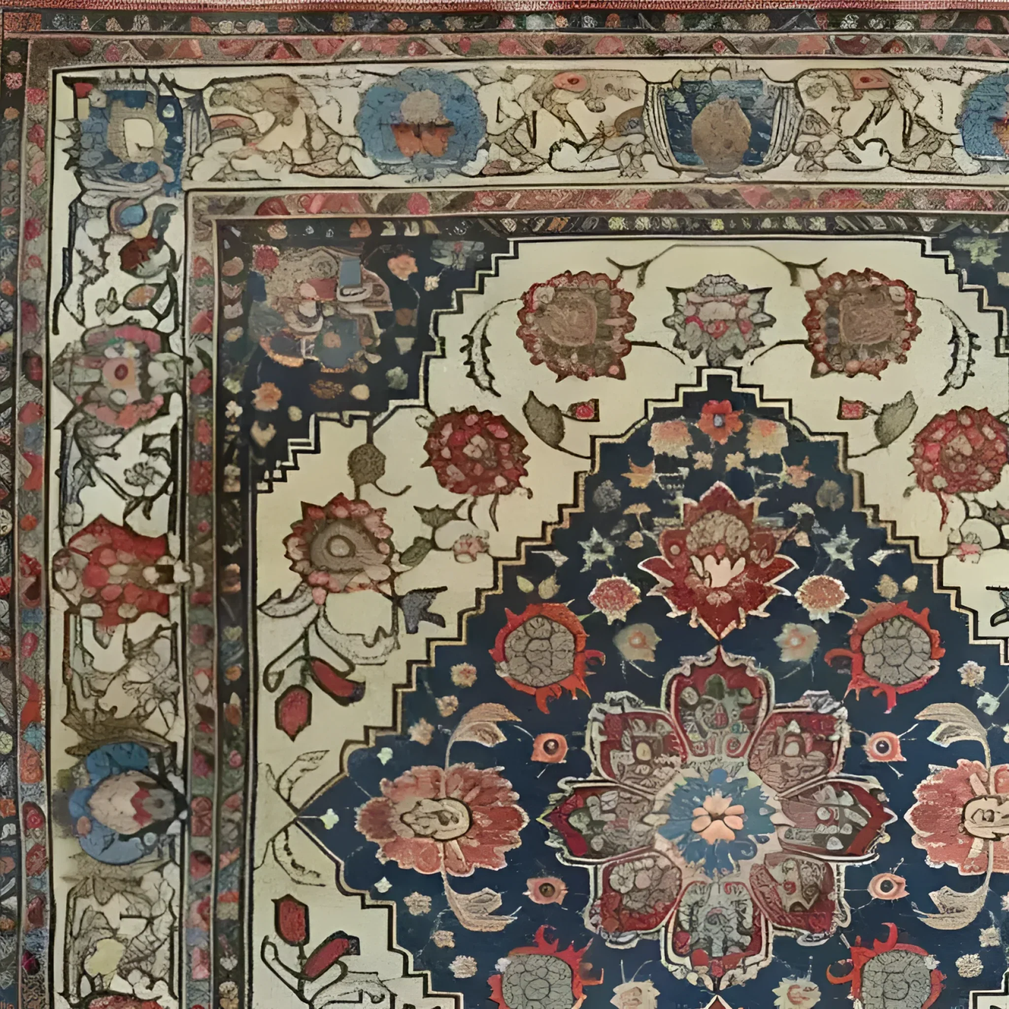 Floral Euphoria Hand Knotted Area Rug - Image 5