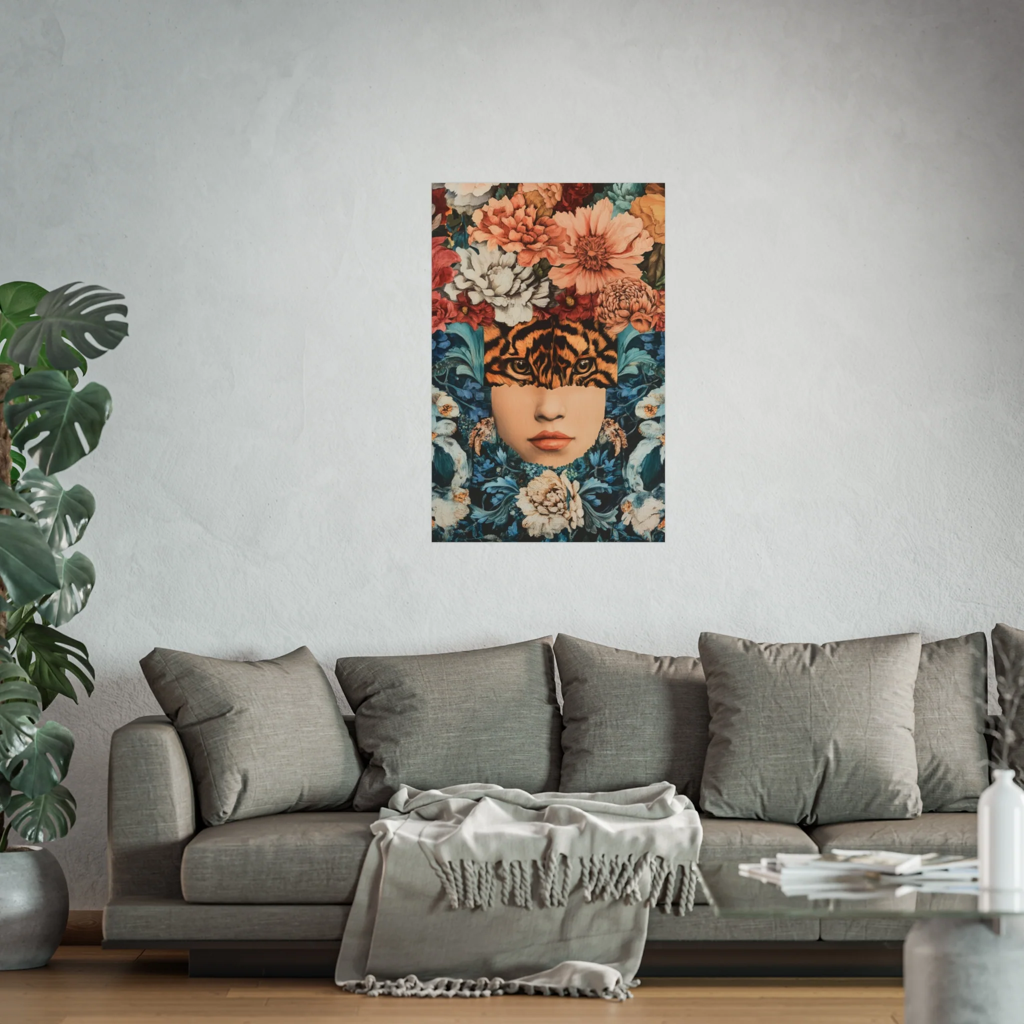 Floral Fierce Fine Art Poster - Image 45