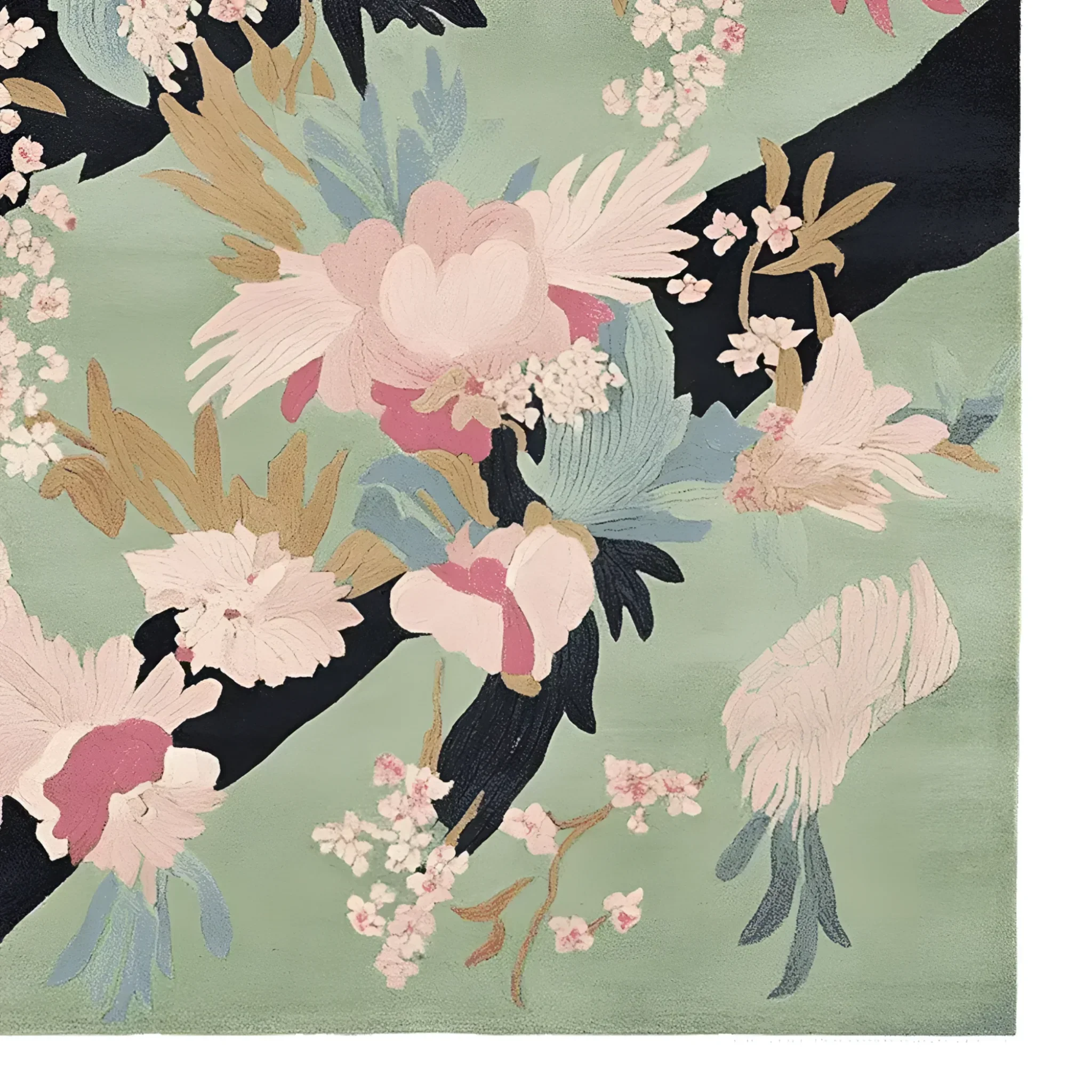 Floral Muse Trail Hand Tufted Rug - Image 6
