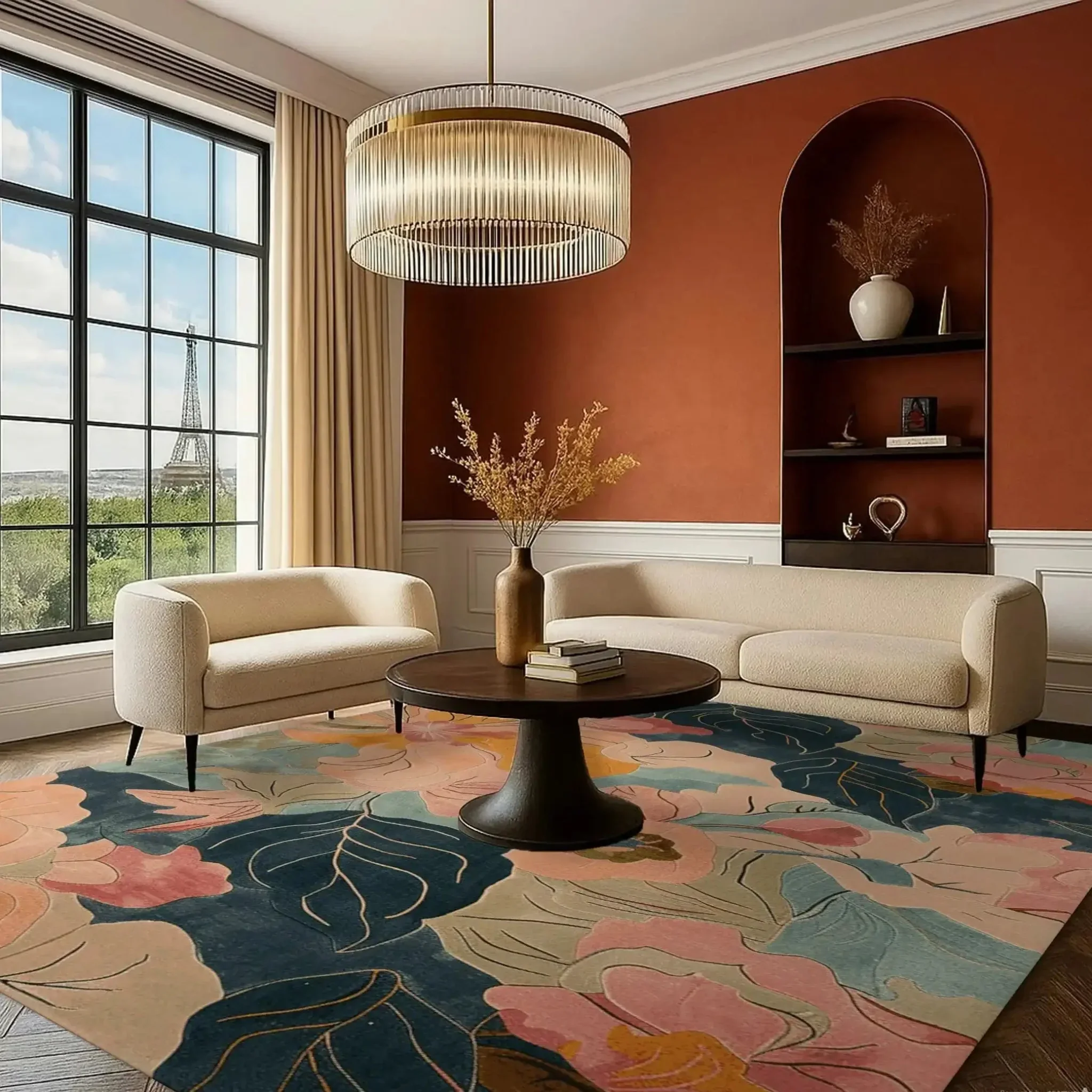 Floral Rhapsody Hand Tufted Rug - Image 3