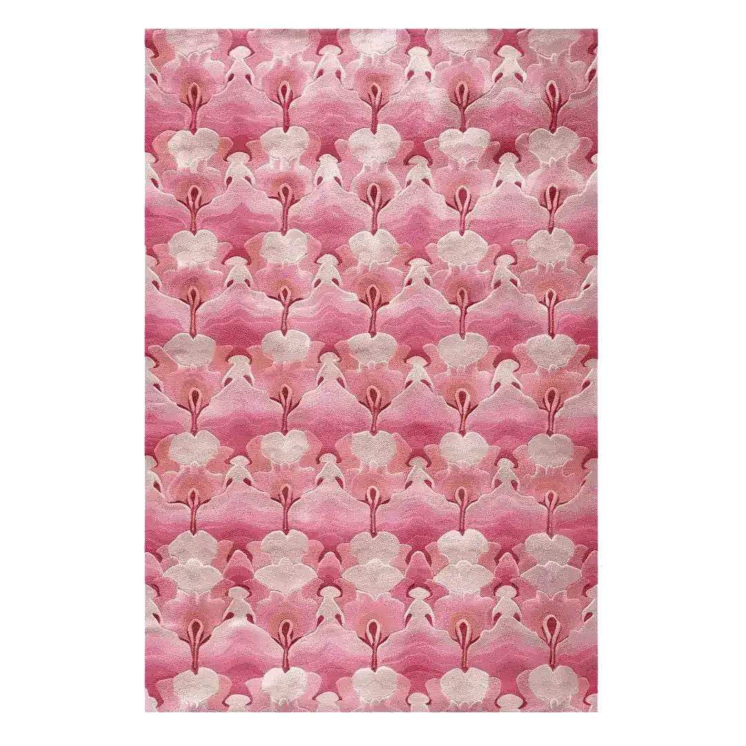 Floral Whisper Hand Tufted Rug