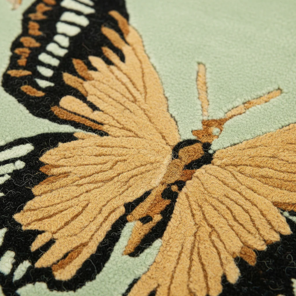 Flutter Pop Hand Tufted Rug - Image 3