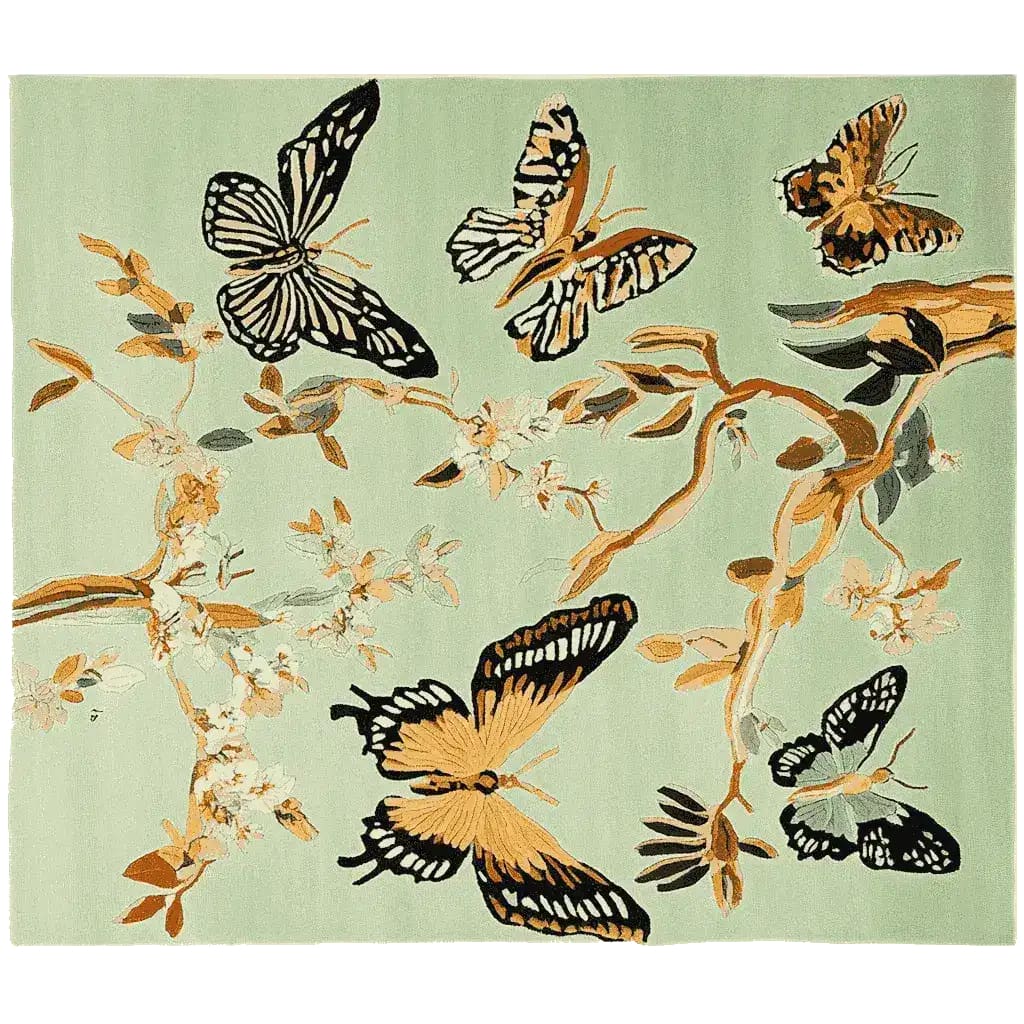 Flutter Pop Hand Tufted Rug - Image 4