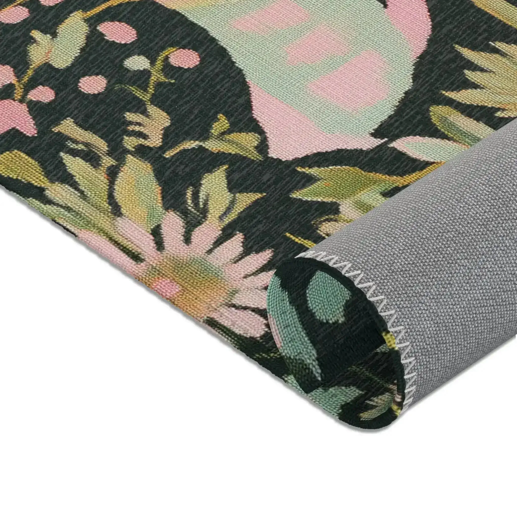 Folk Lovebirds Accent Rug - Image 2