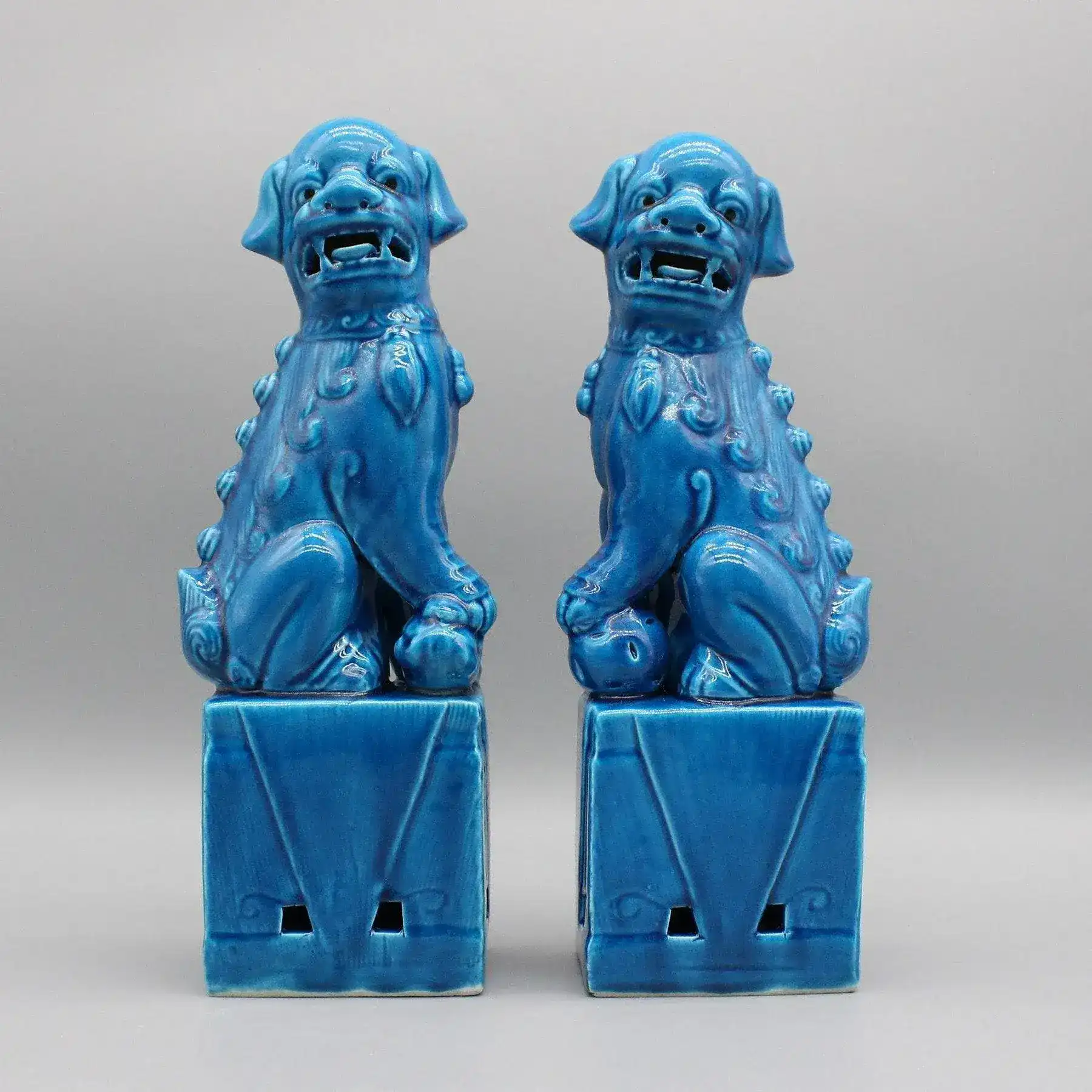 Foo Dogs Ceramic Figurines - Image 9
