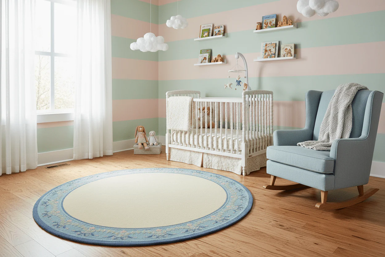 For Love Hand Tufted Round Rug - Image 3