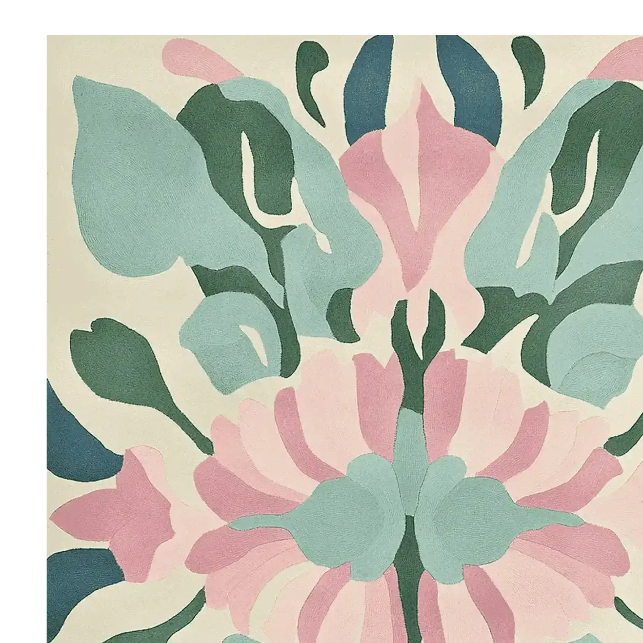 Fracture Bloom Core Hand Tufted Rug - Image 5