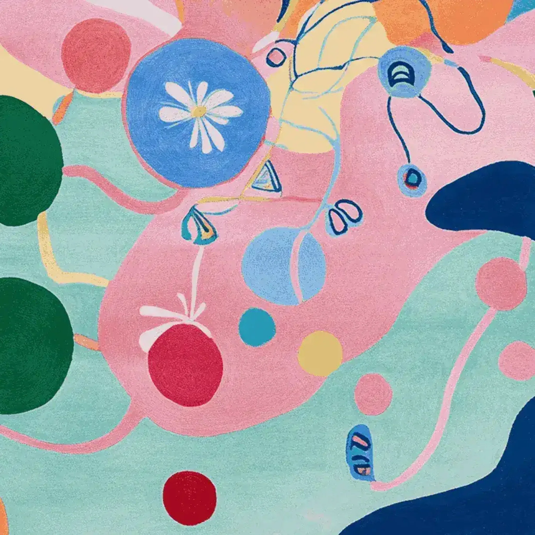 Fragmented Joyscape Hand Tufted Rug - Image 5