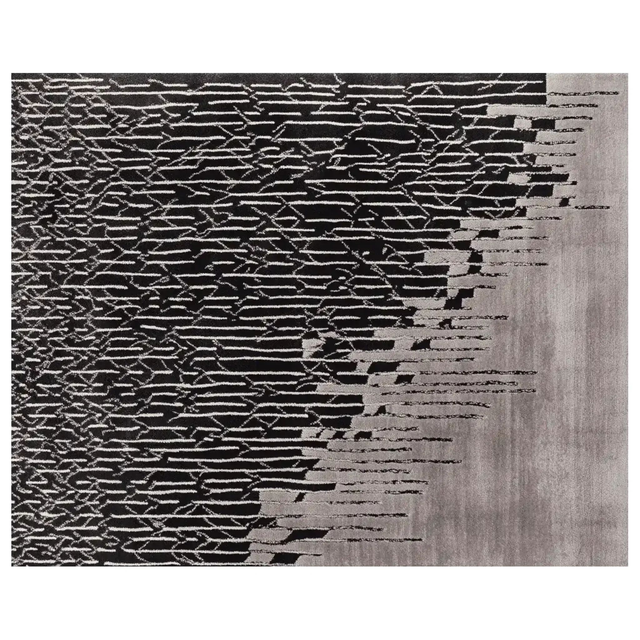Fragments Become Form Hand Tufted Rug