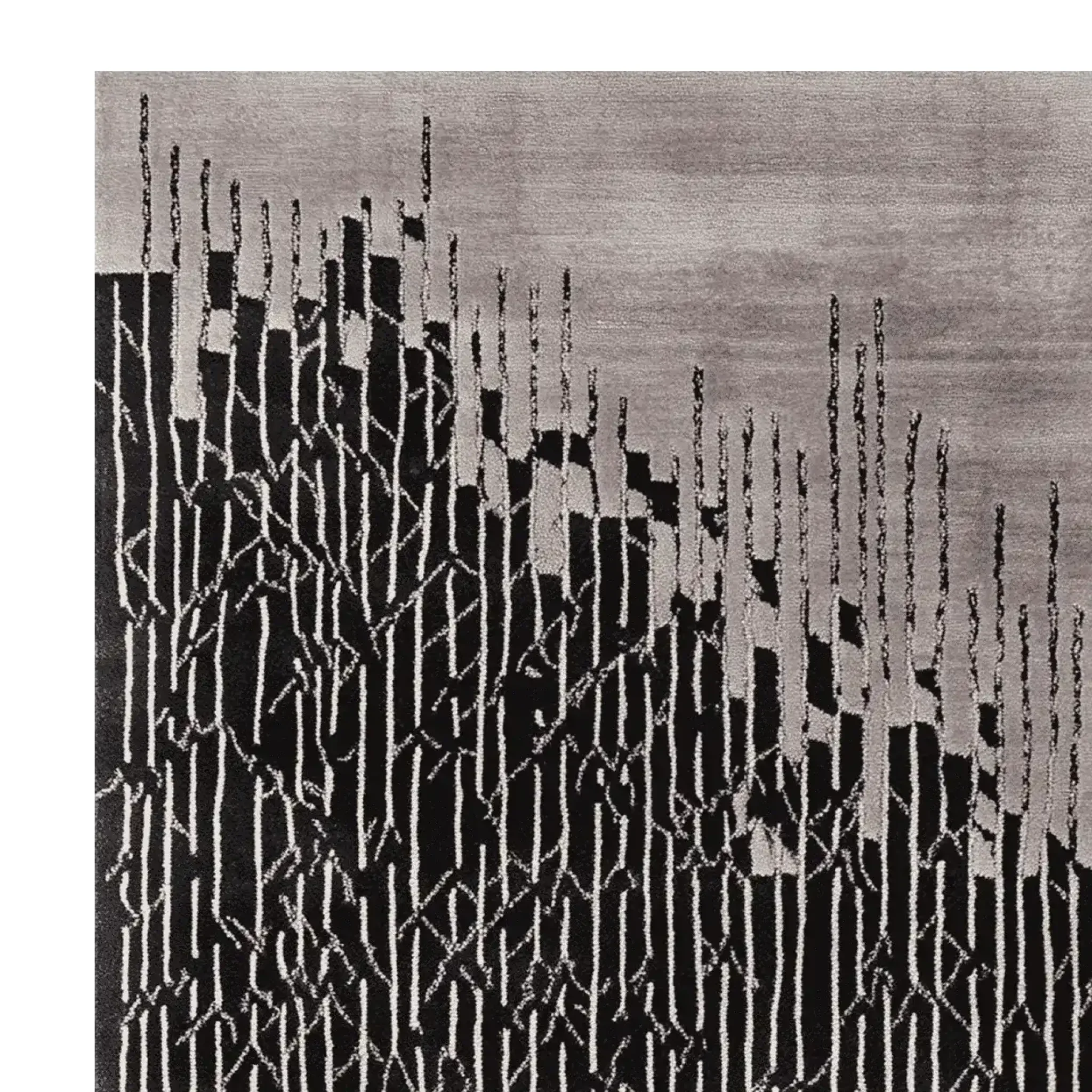 Fragments Become Form Hand Tufted Rug - Image 5