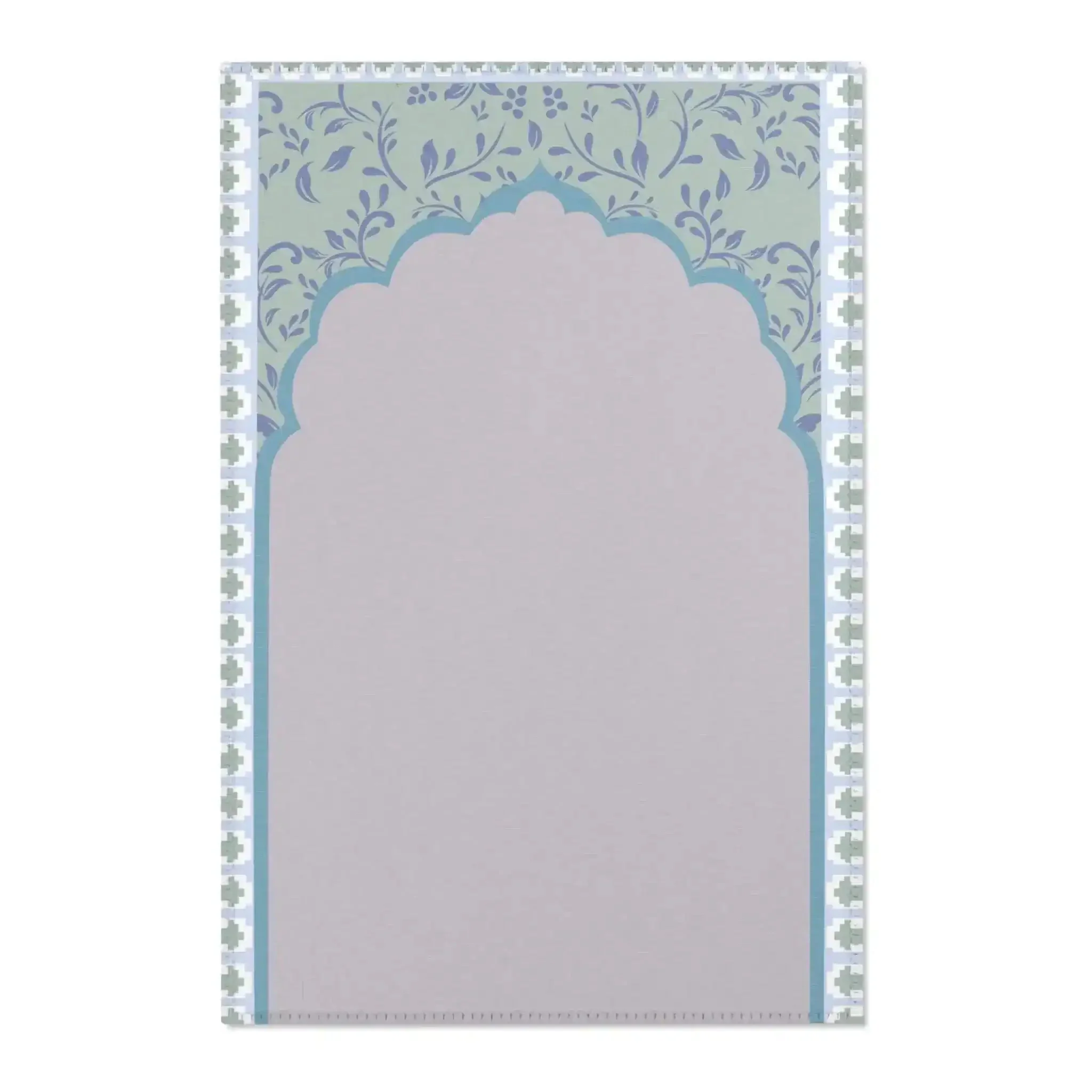 Frosted Indigo Arch Accent Rug - Image 2