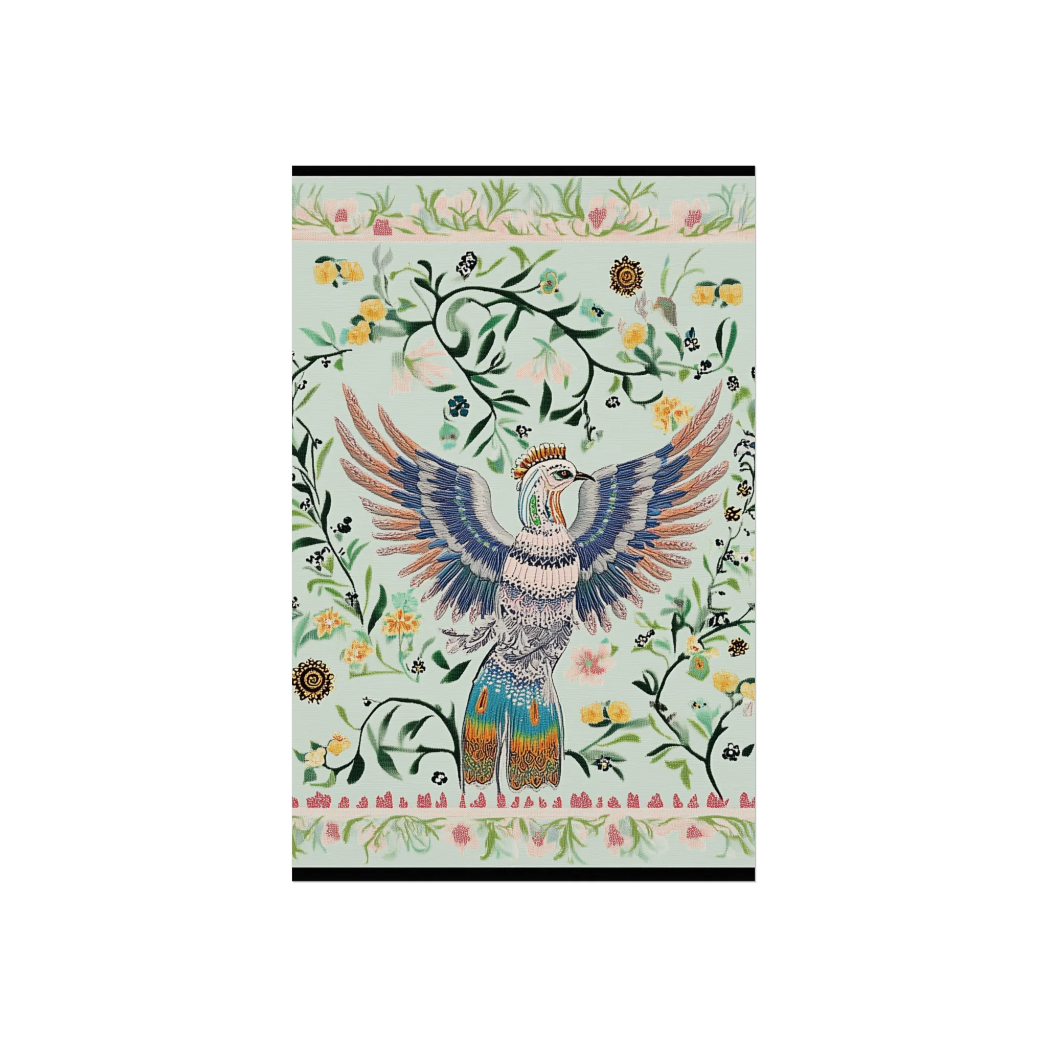 Garden Crest Bird Fine Art Poster - Image 12