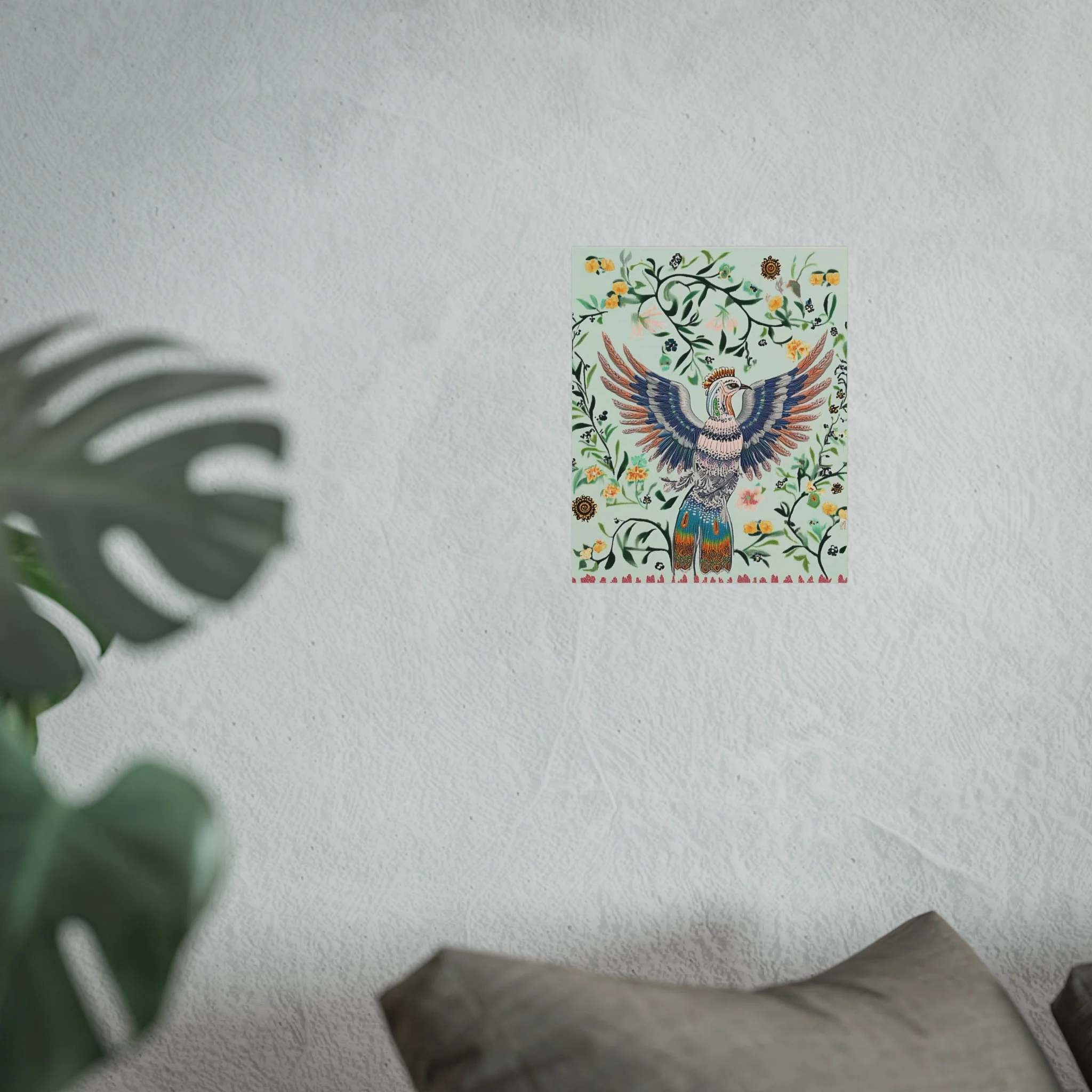 Garden Crest Bird Fine Art Poster - Image 21