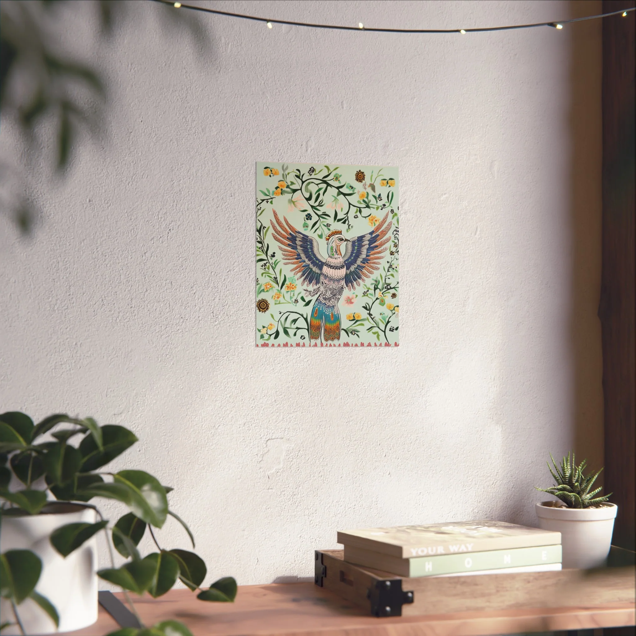 Garden Crest Bird Fine Art Poster - Image 22