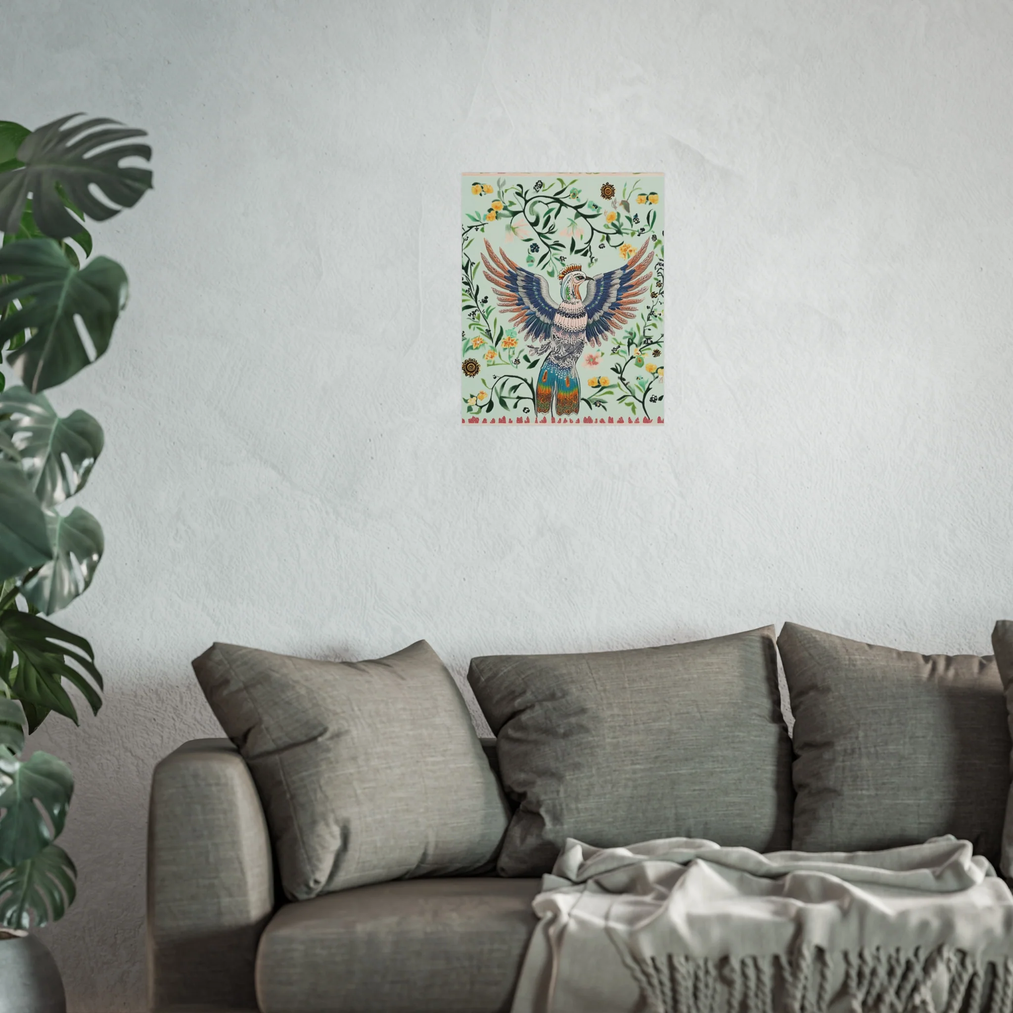 Garden Crest Bird Fine Art Poster - Image 31