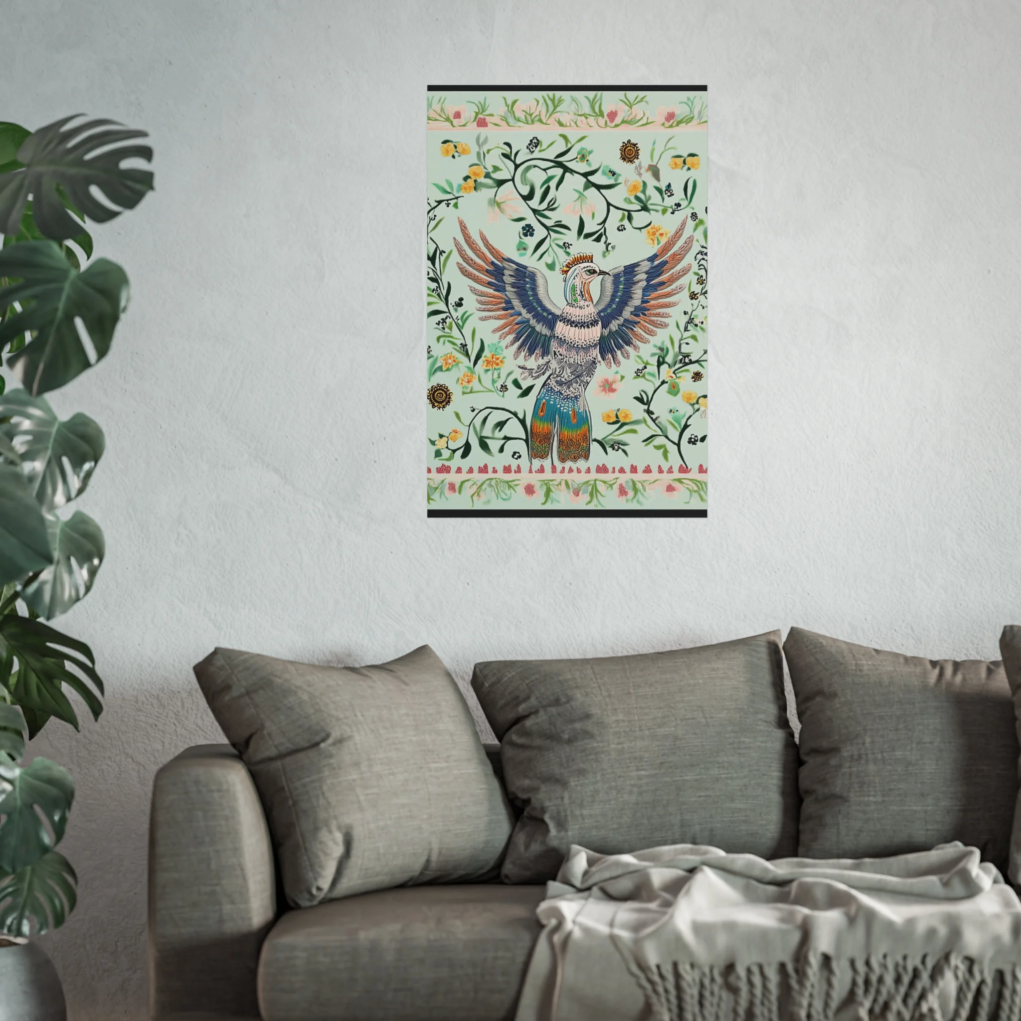 Garden Crest Bird Fine Art Poster - Image 39