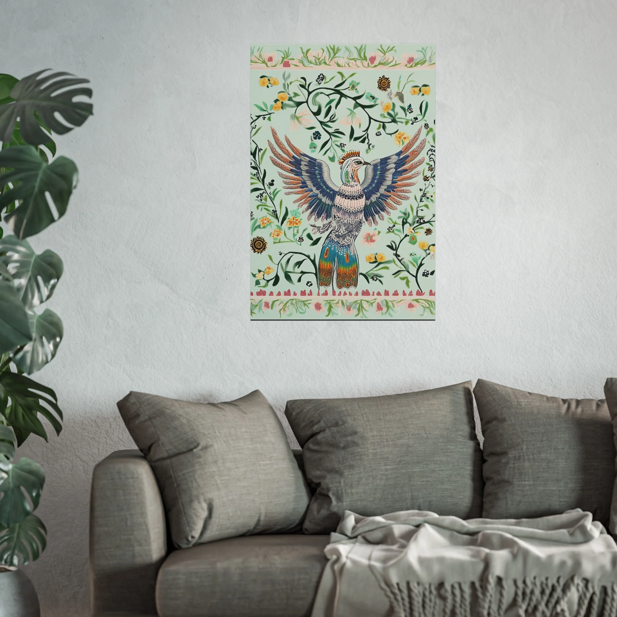 Garden Crest Bird Fine Art Poster - Image 43