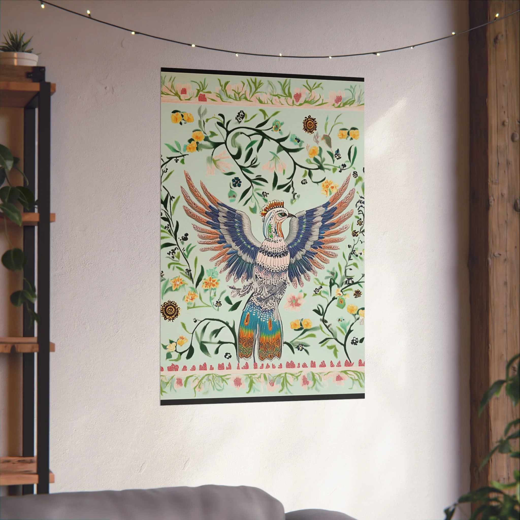 Garden Crest Bird Fine Art Poster - Image 46