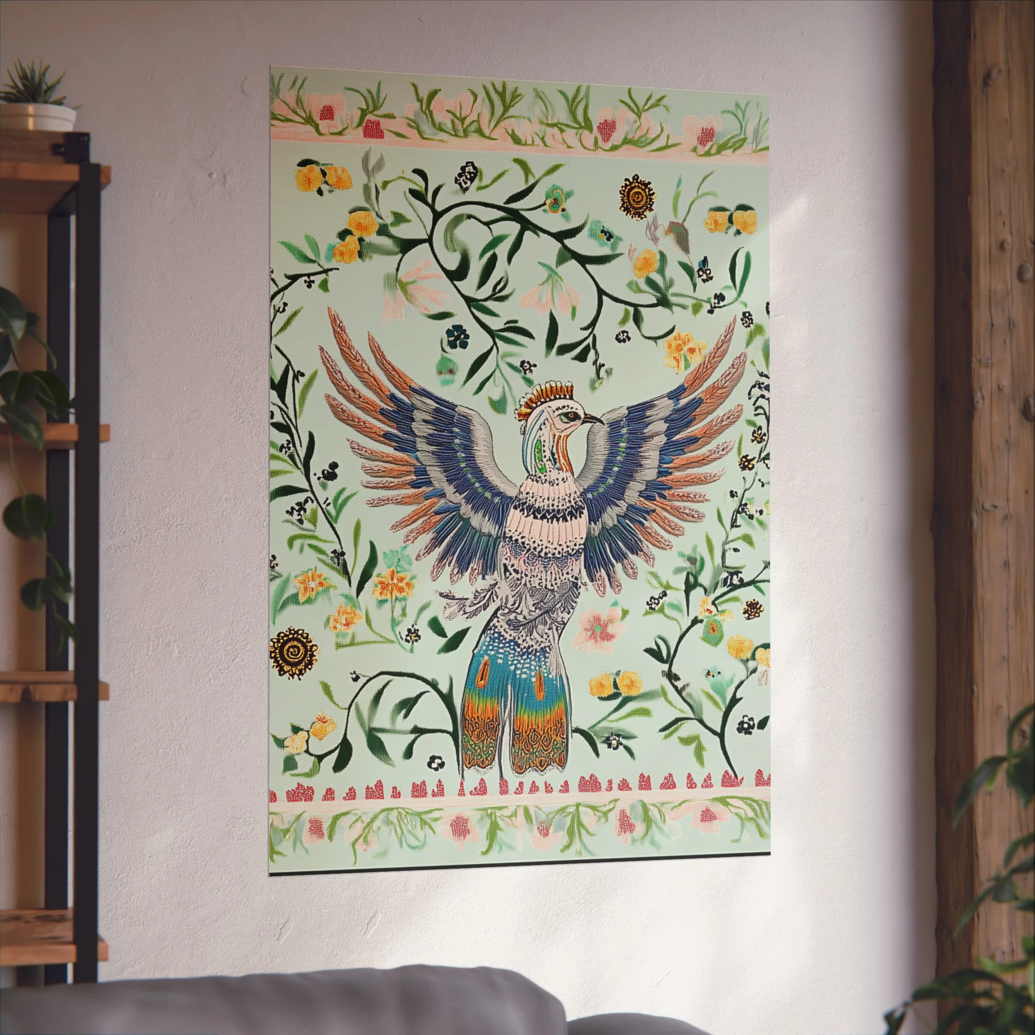 Garden Crest Bird Fine Art Poster - Image 48