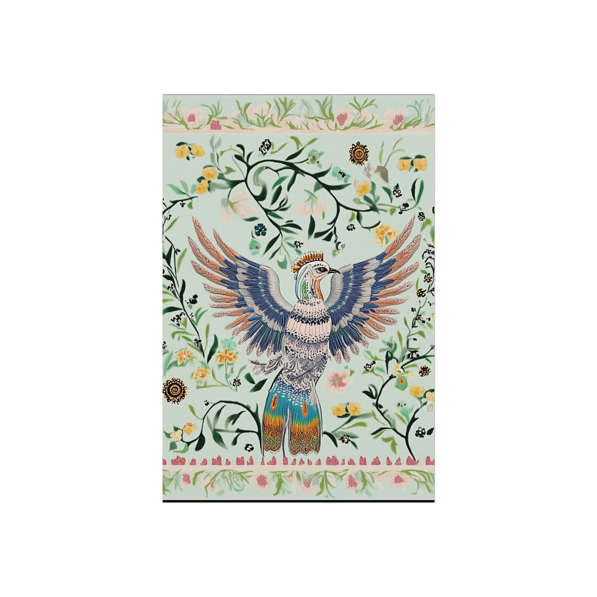 Garden Crest Bird Fine Art Poster - Image 7