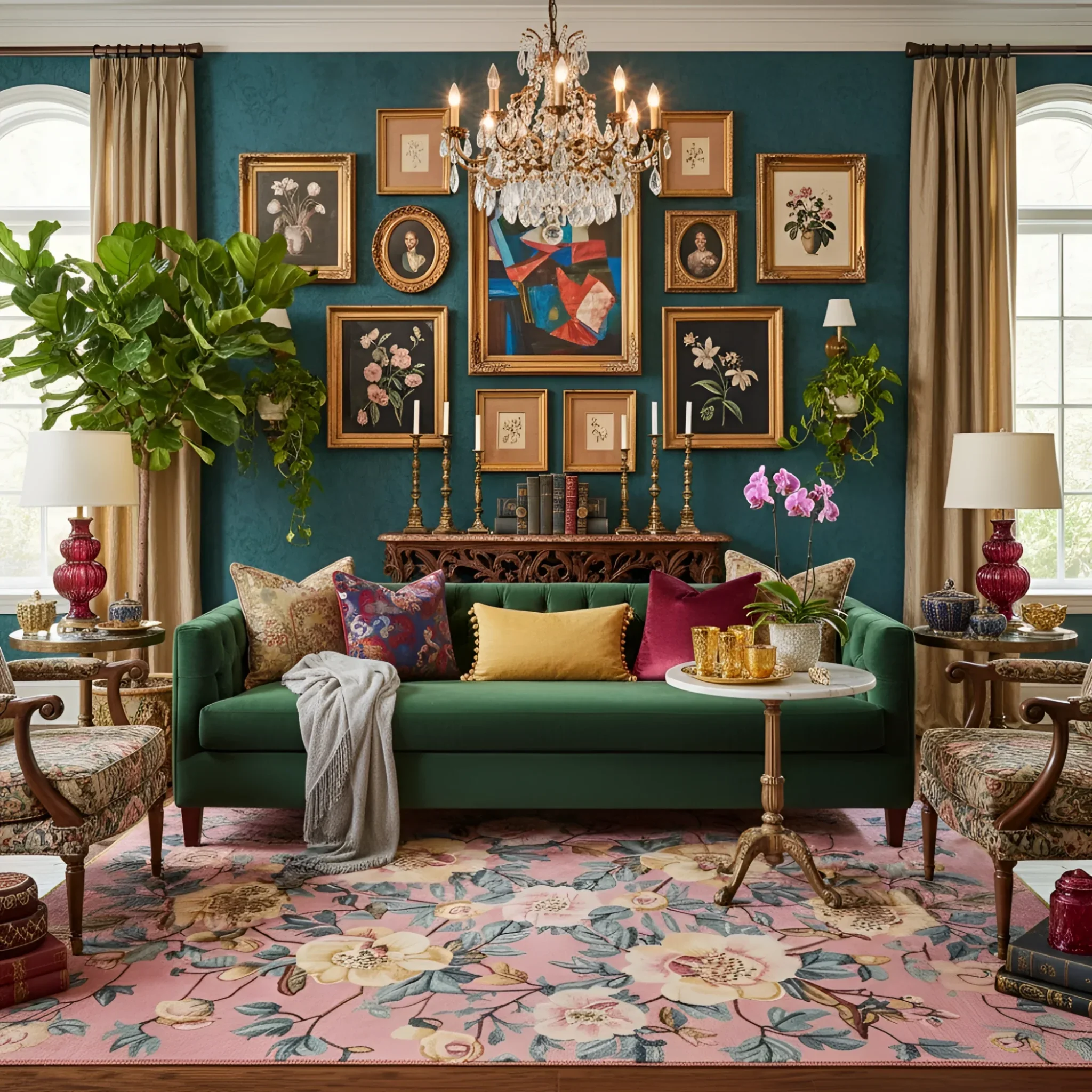 Garden Dreams Hand Tufted Rug - Image 2