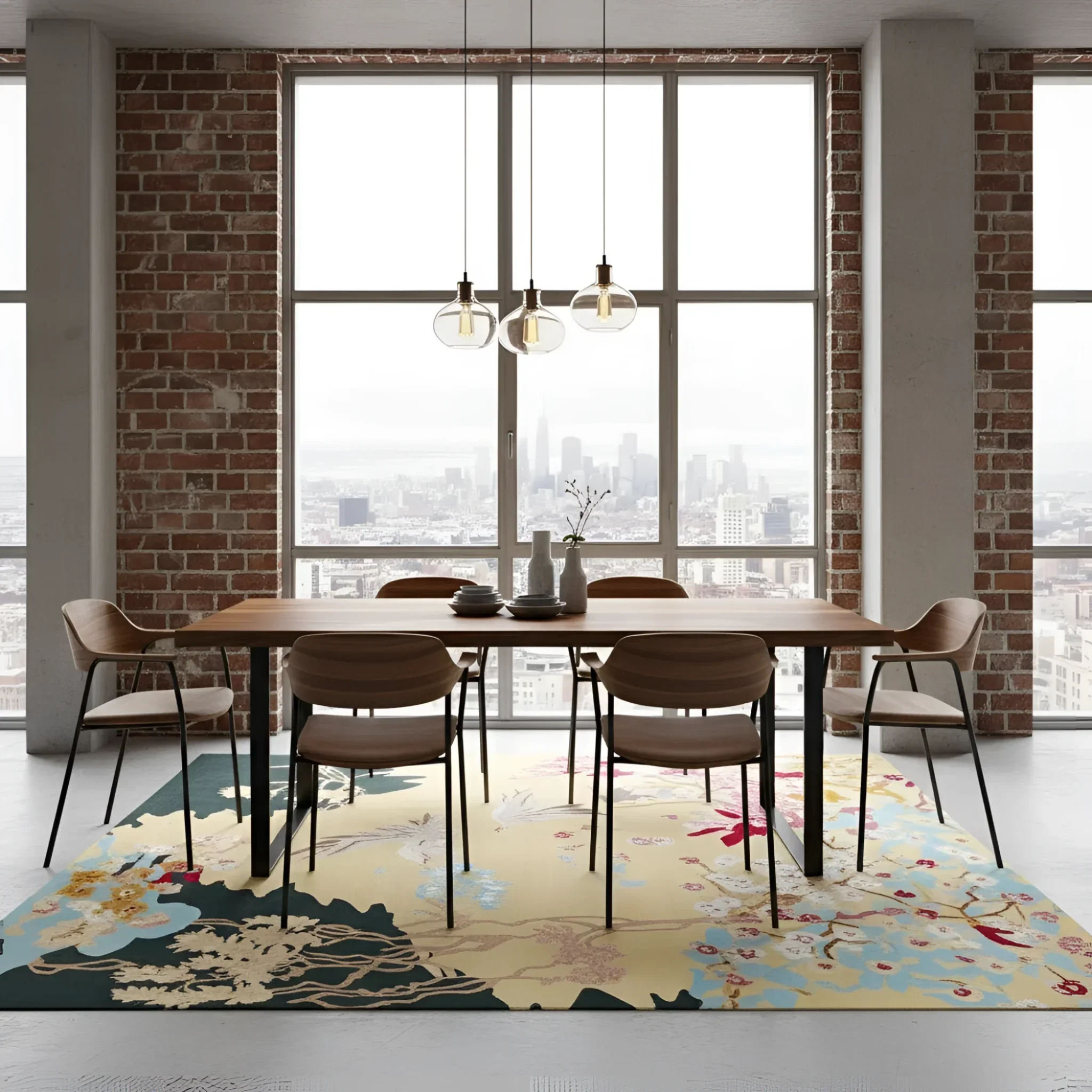 Garden of Serenity Hand Tufted Rug - Image 3