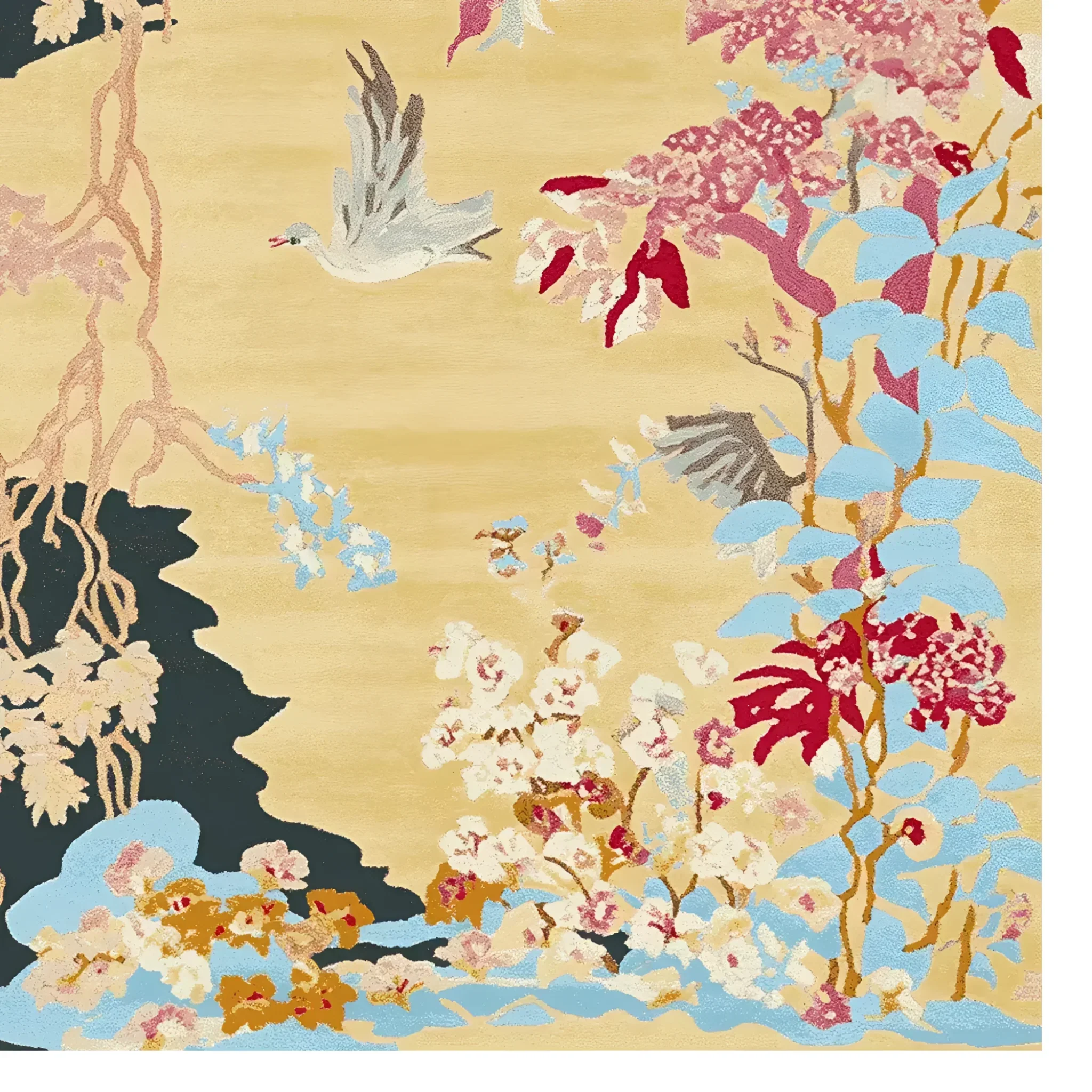 Garden of Serenity Hand Tufted Rug - Image 4