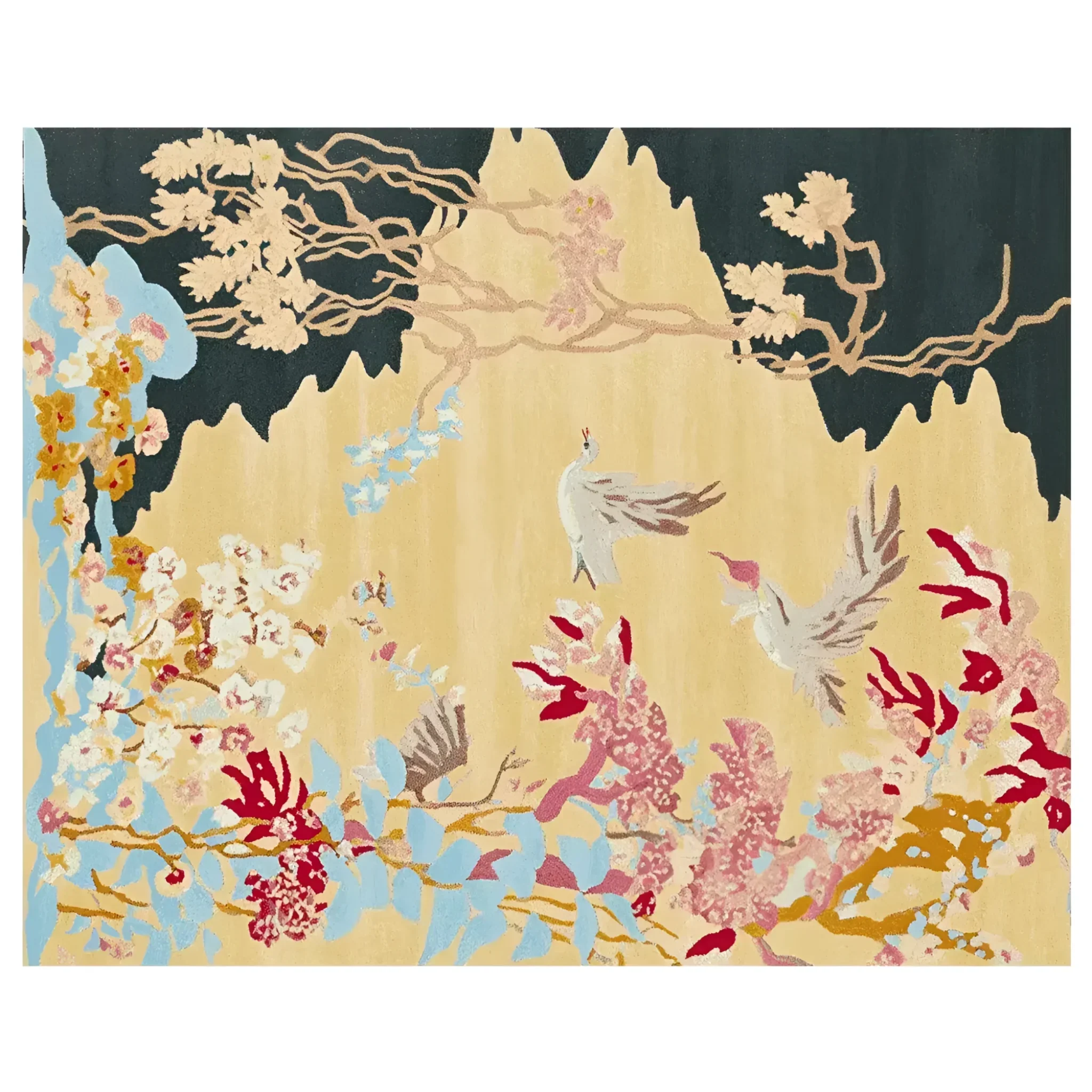 Garden of Serenity Hand Tufted Rug - Image 5