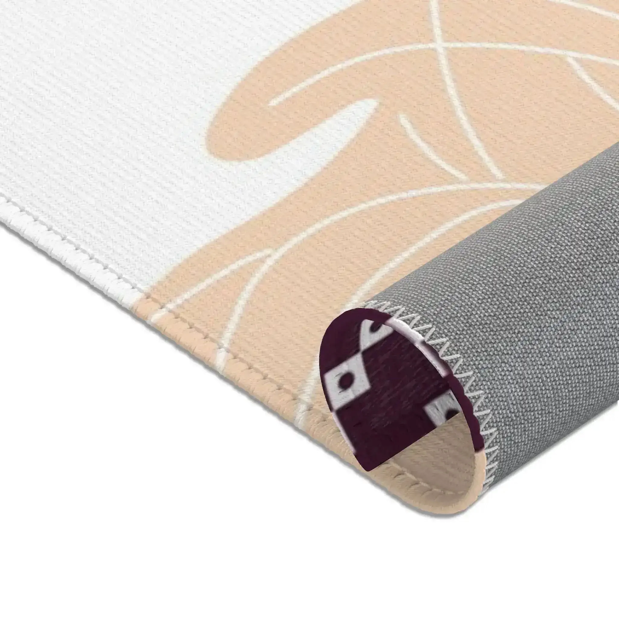 Geometric Cloud Pattern Accent Rug - Image 9