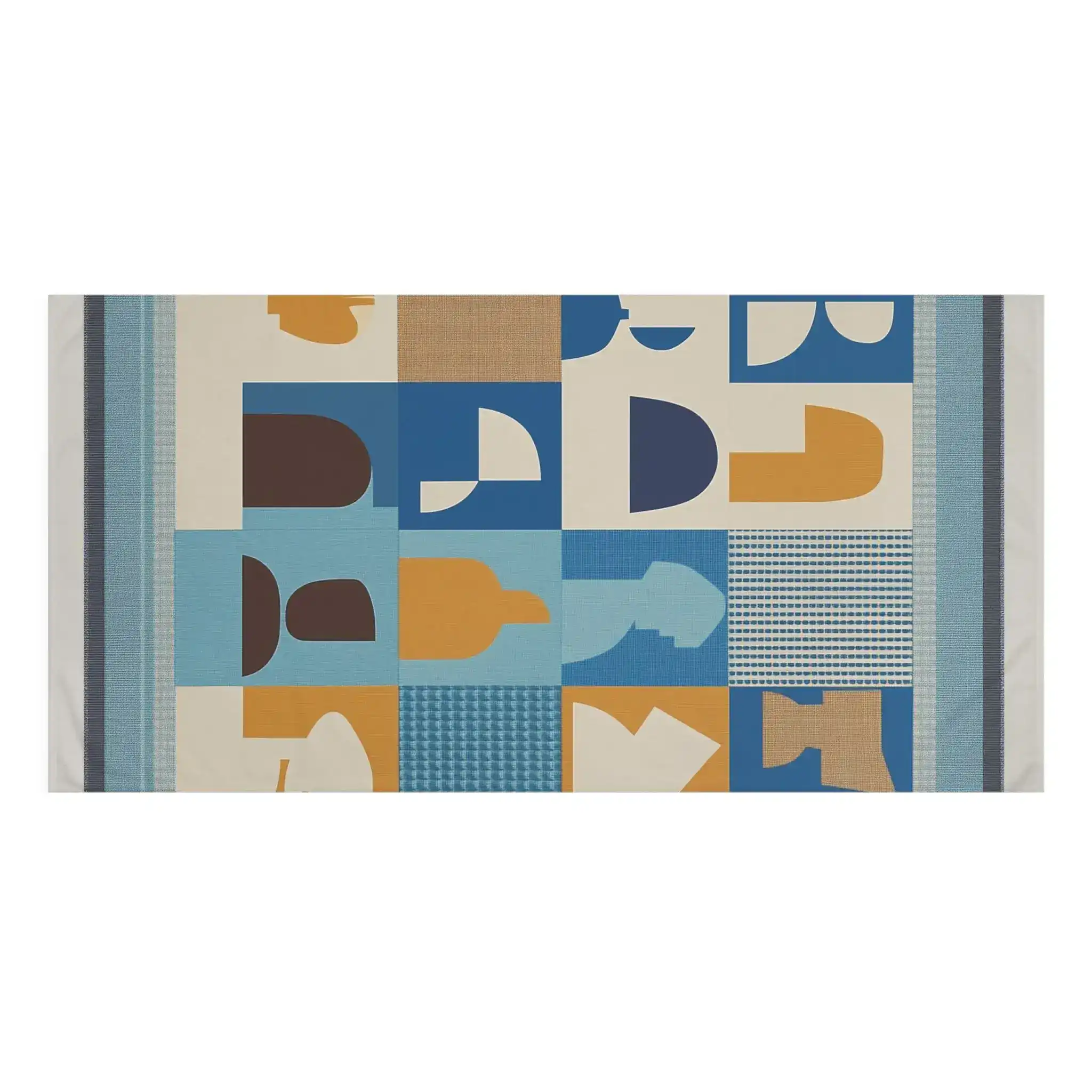 Geometric Faces Bath Towel - Image 3