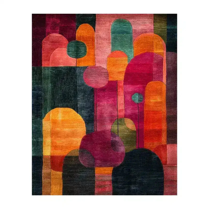 Geometric Odyssey wool Hand Tufted Wool Rug