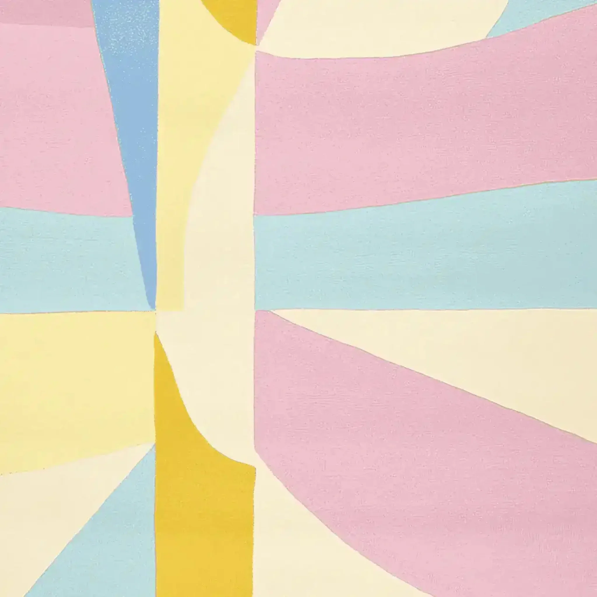 Geometry in Pastel Light Hand Tufted Rug - Image 6