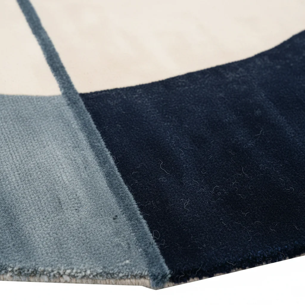 Geometry of Stillness Hand Tufted Rug - Image 3