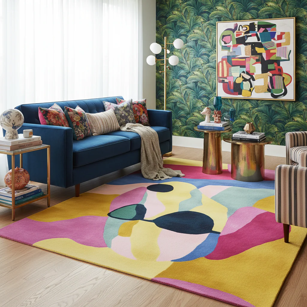 Glam Pup Mood Hand Tufted Rug - Image 2